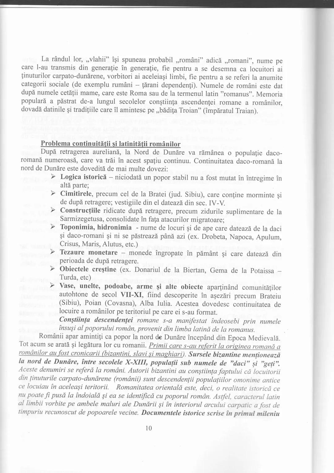 # Capitolul I
Popoare și spații istorice. Romanitatea românilor în viziunea istoricilor
Romanitatea românilor se referă la faptul că popor