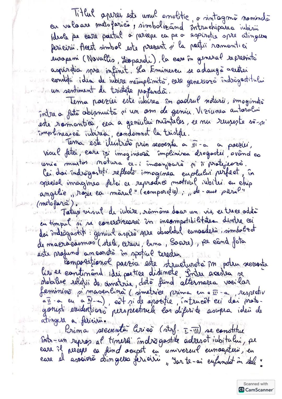 Hutonu Abendra
Esew Floare Albastră "
de M. Eminescu
Paeria Floare albastră " a fost publicată în revista
Convorbiri literare" si este co