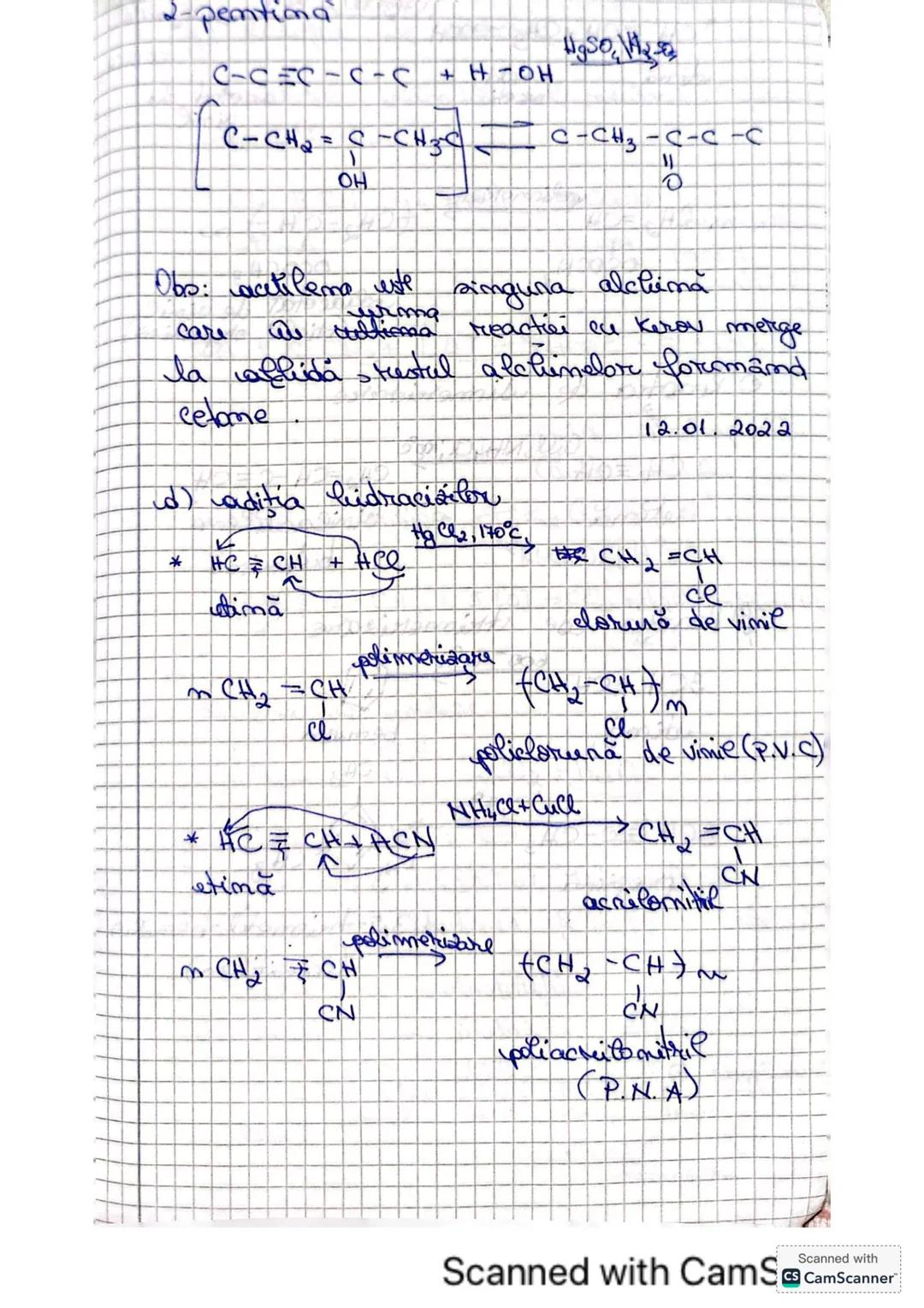 Alchime
5.01.2022
1) Def: - sunt ludrocarburi acidia nepatunate
ce conţin îm fmoleculă a legăture
tripla (C=c)
2) Formula generală
Cm Ham-2