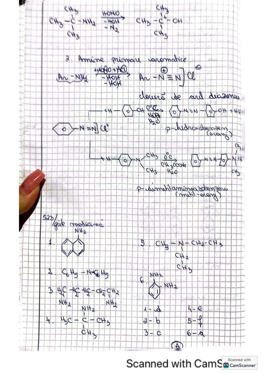 # Amine
1. Definiţie:
- compus organici manefunctionali ce
contin un molecula 1 sau mai multe
quepari amino (NH2) legate de un
radical hidr