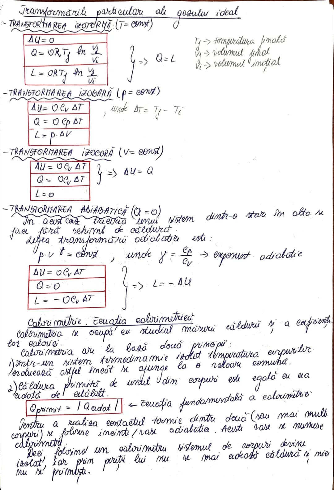 # ELEMENTE DE TERMODINAMICă
Notiuni termodinamier de lord
1) masa modiculara masa unei molicule
<mo> = Rg
sole Pentru că mosle molicular