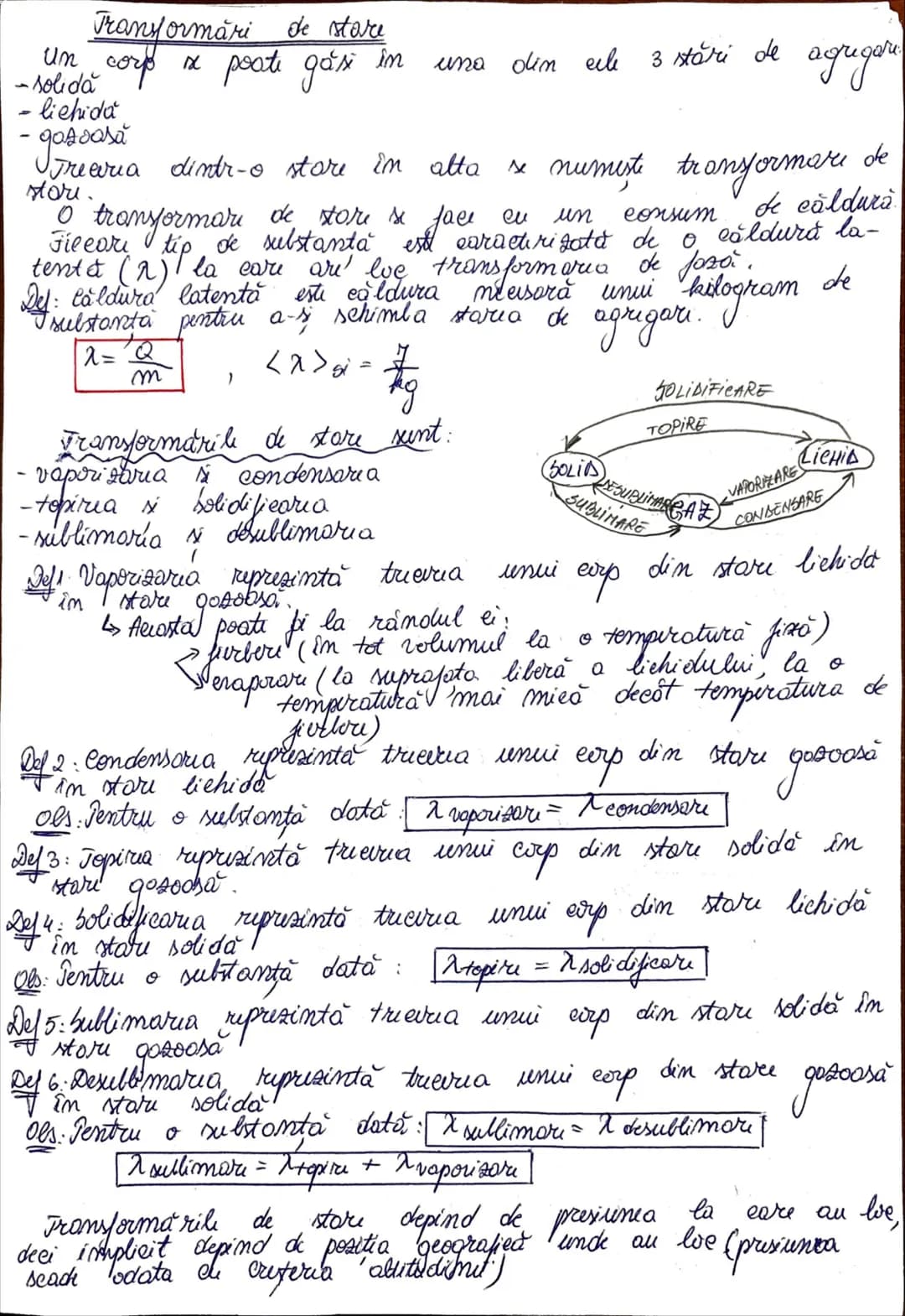 # ELEMENTE DE TERMODINAMICă
Notiuni termodinamier de lord
1) masa modiculara masa unei molicule
<mo> = Rg
sole Pentru că mosle molicular