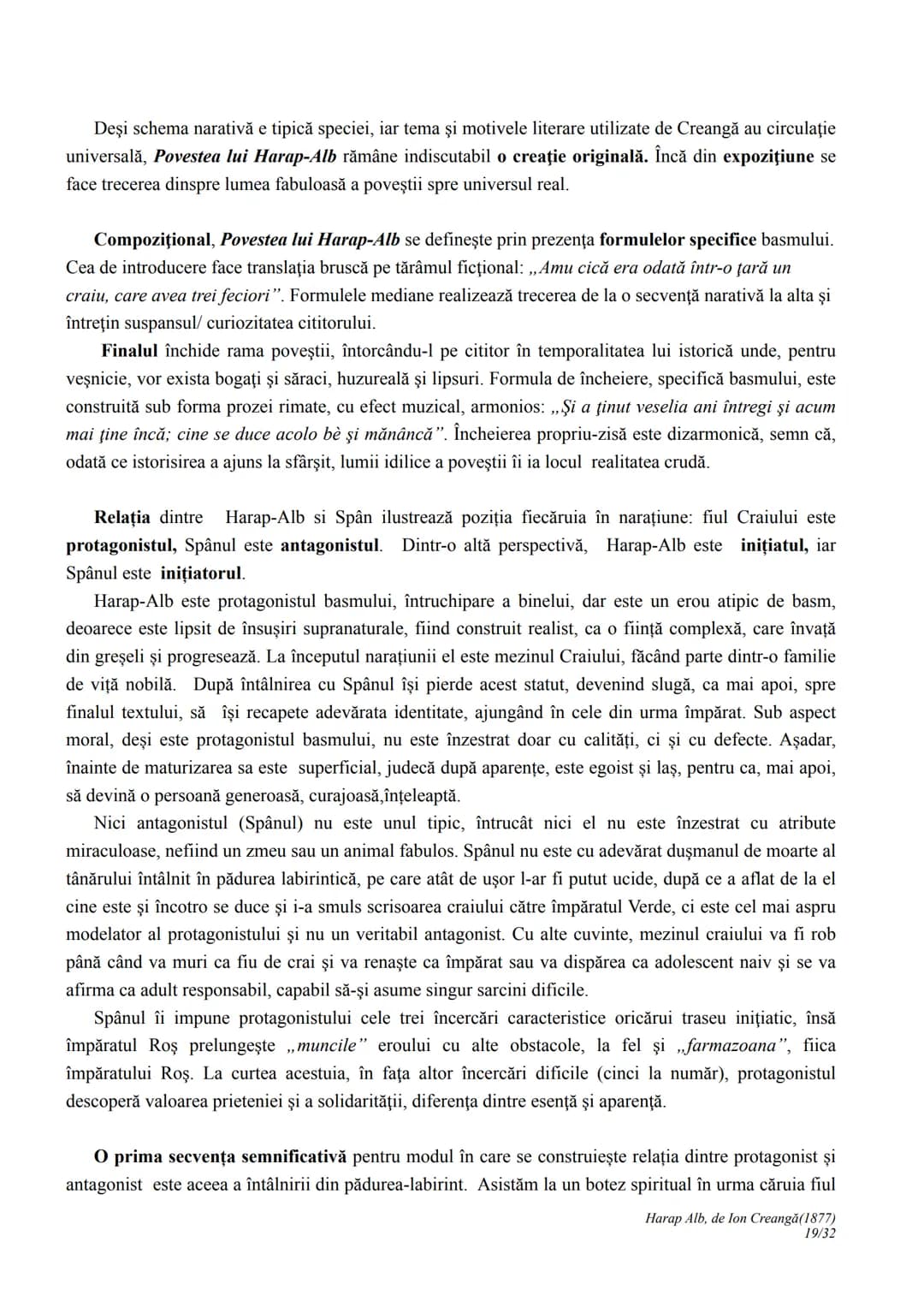# Harap Alb
Ion Creangă
1877
I. CONTEXTUALIZARE ȘI ÎNCADRARE
Povestea lui Harap-Alb apare în 1877, în revista *Convorbiri literare*, fiind
