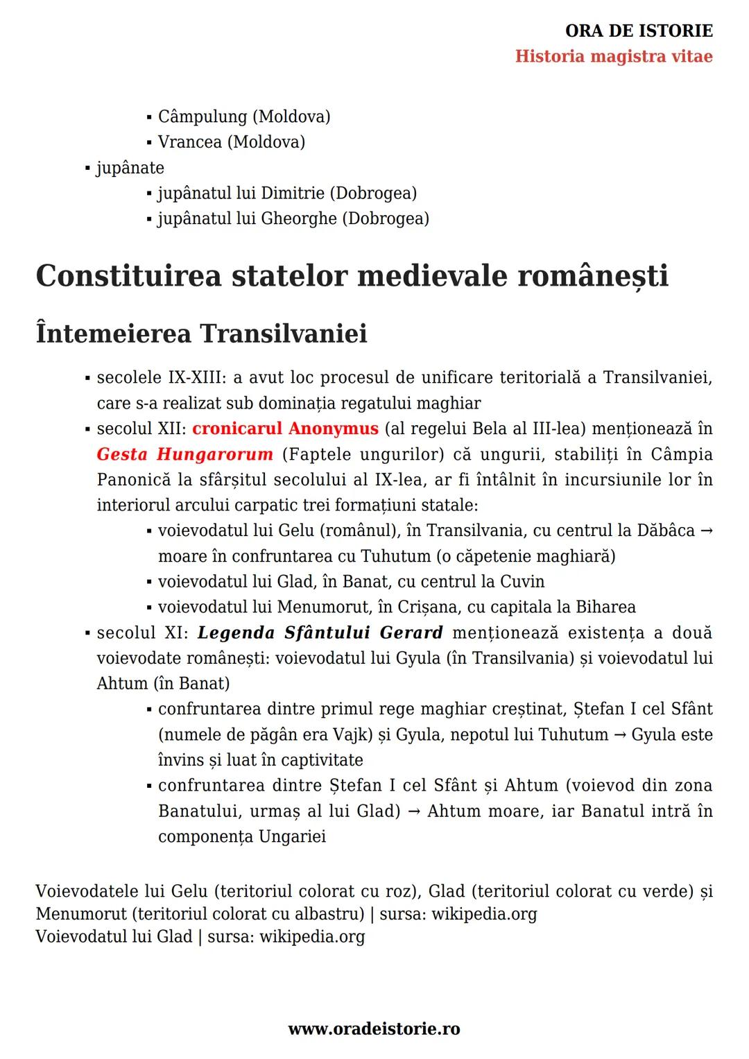 --- OCR Start ---
Autonomii locale și
centrale în spaţiul românesc
(secolele IX-XVIII)
Schiţa lecției
1. Autonomii locale
2. Constituirea st