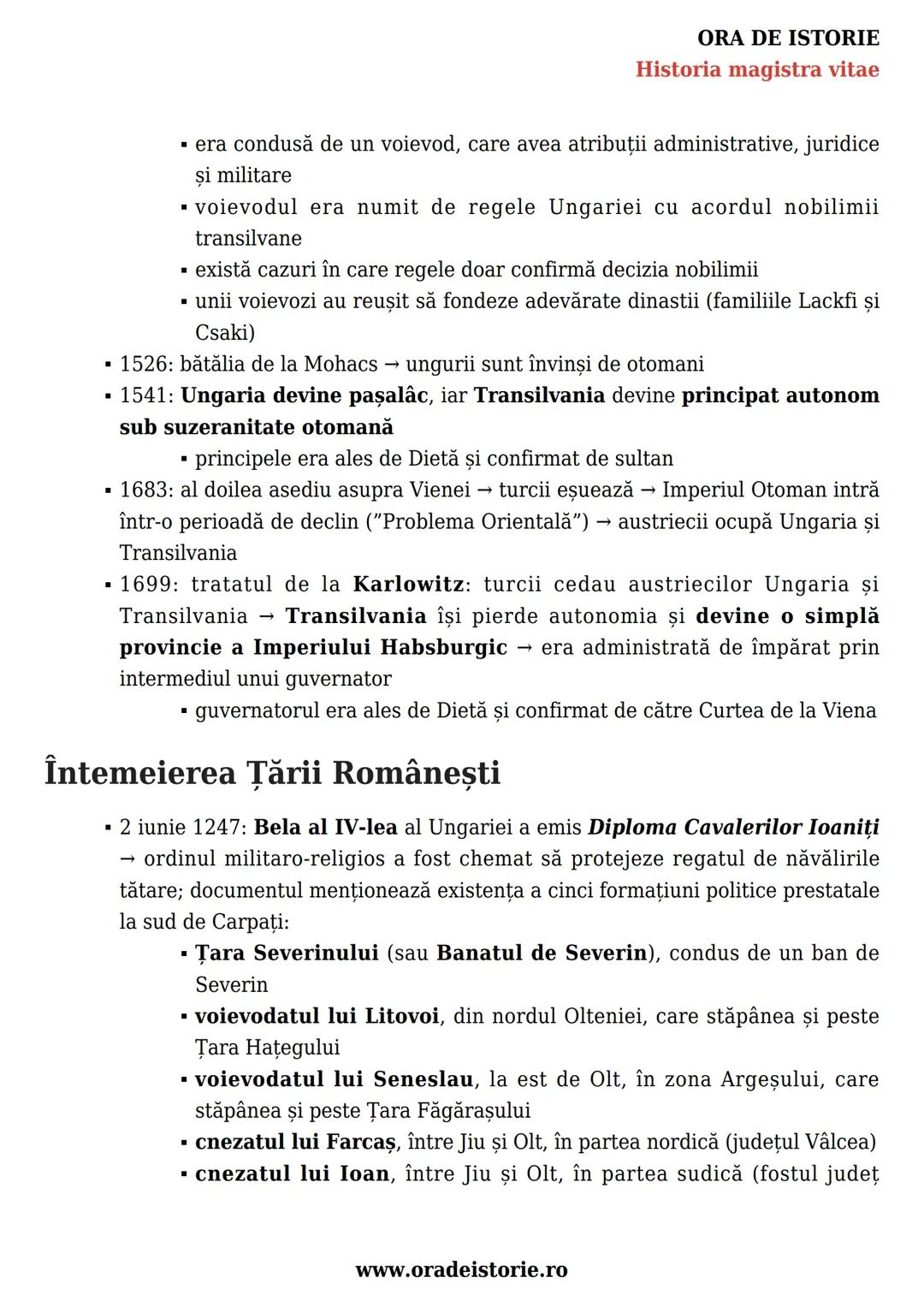 --- OCR Start ---
Autonomii locale și
centrale în spaţiul românesc
(secolele IX-XVIII)
Schiţa lecției
1. Autonomii locale
2. Constituirea st