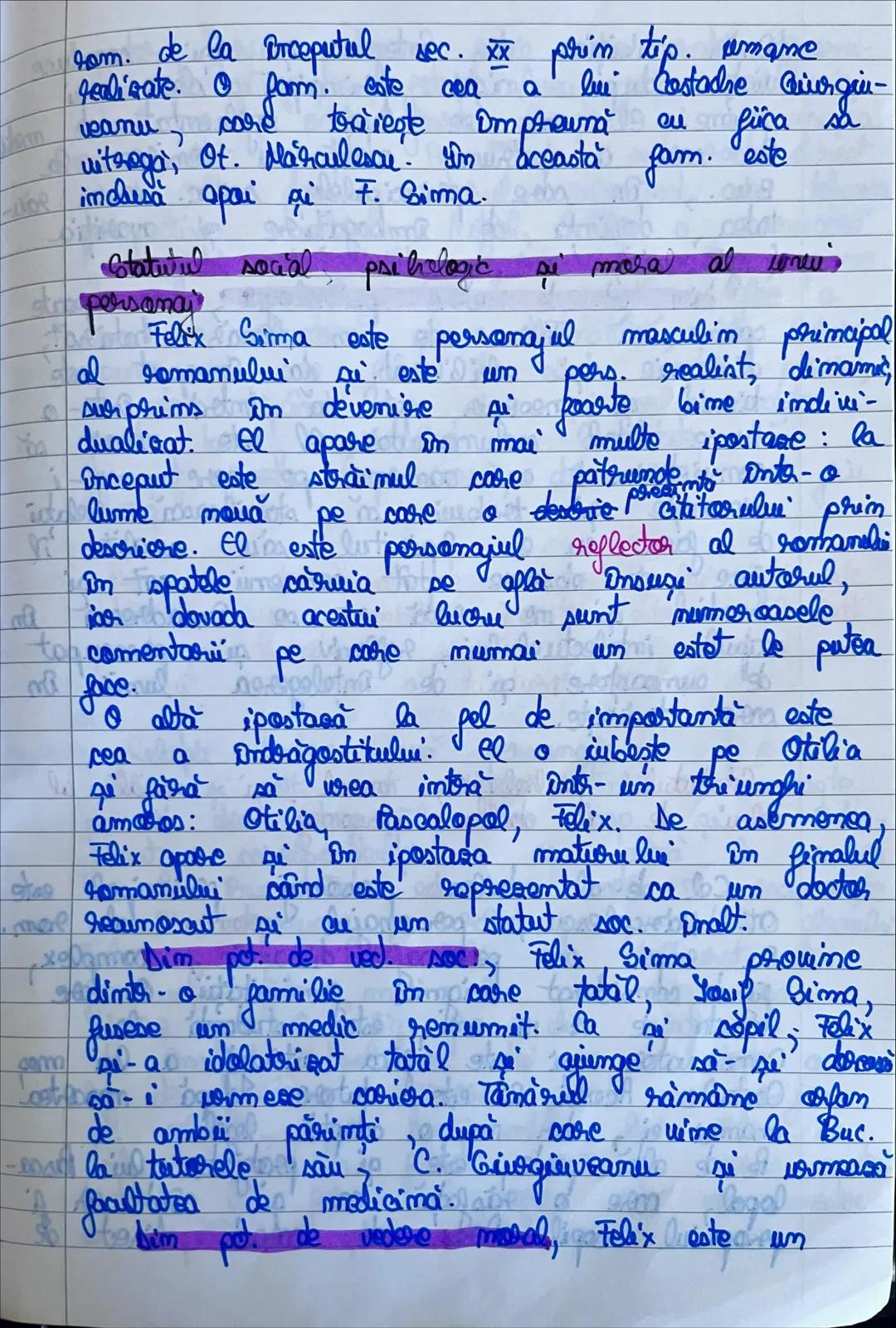 Emigma Otilien (1938)
de G. Calimescu
1. Context
6. Călinescu este considerat primul teoretician
al roman. românesc dim perioada interbeli