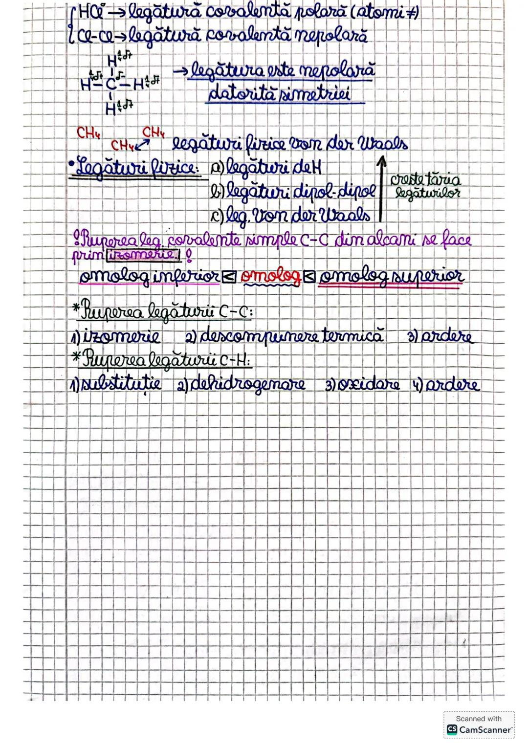 # Alcani
$n$-alcani (normali alcani)= catene liniare;
$izoalcani$ = au catene ramificate;
## II Radicali ai hidrocarburilor
- se obțin prin