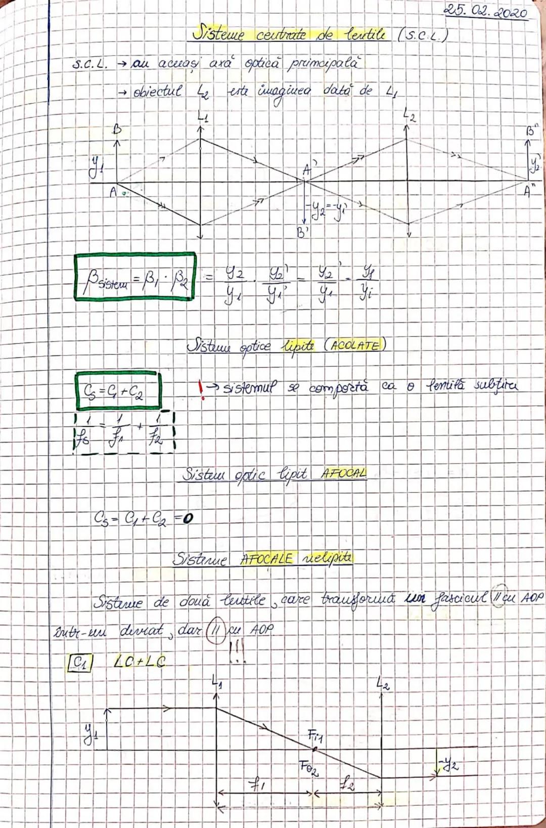 # OPTICĂ GEOMETRICA
OPTICA GEOMETRICĂ - studiază mersul razelor de lumină si
formarea imaginilor
Brincipiile O.G
@Principiul propagării r