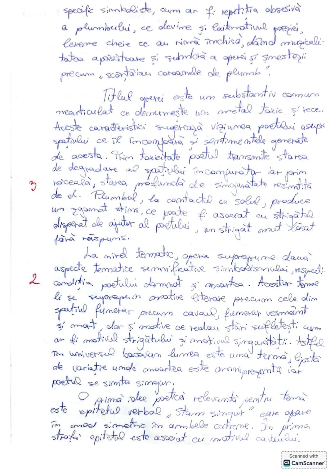 frumuseti, devim um simbol al amortis, al artificialului.
Stilistic, această idee este evidențiată şi prin aximaamul
"flori de plumb", ce of