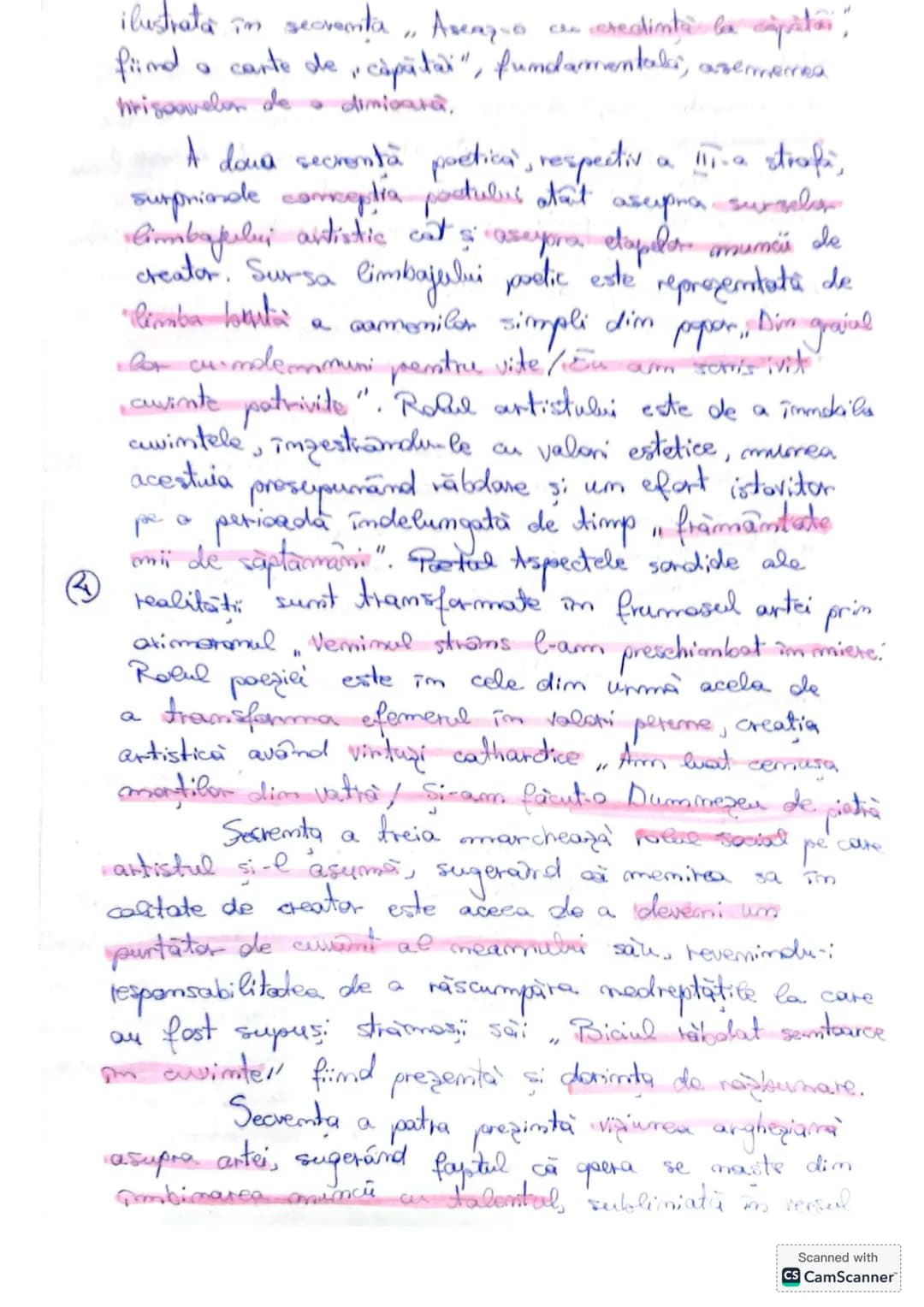 ⑤
"slava de foc şi stova făurita", cea de fac find twenti
ai care artistul a fost înzestrat de la divimitate, iar cea
faunità find strada a