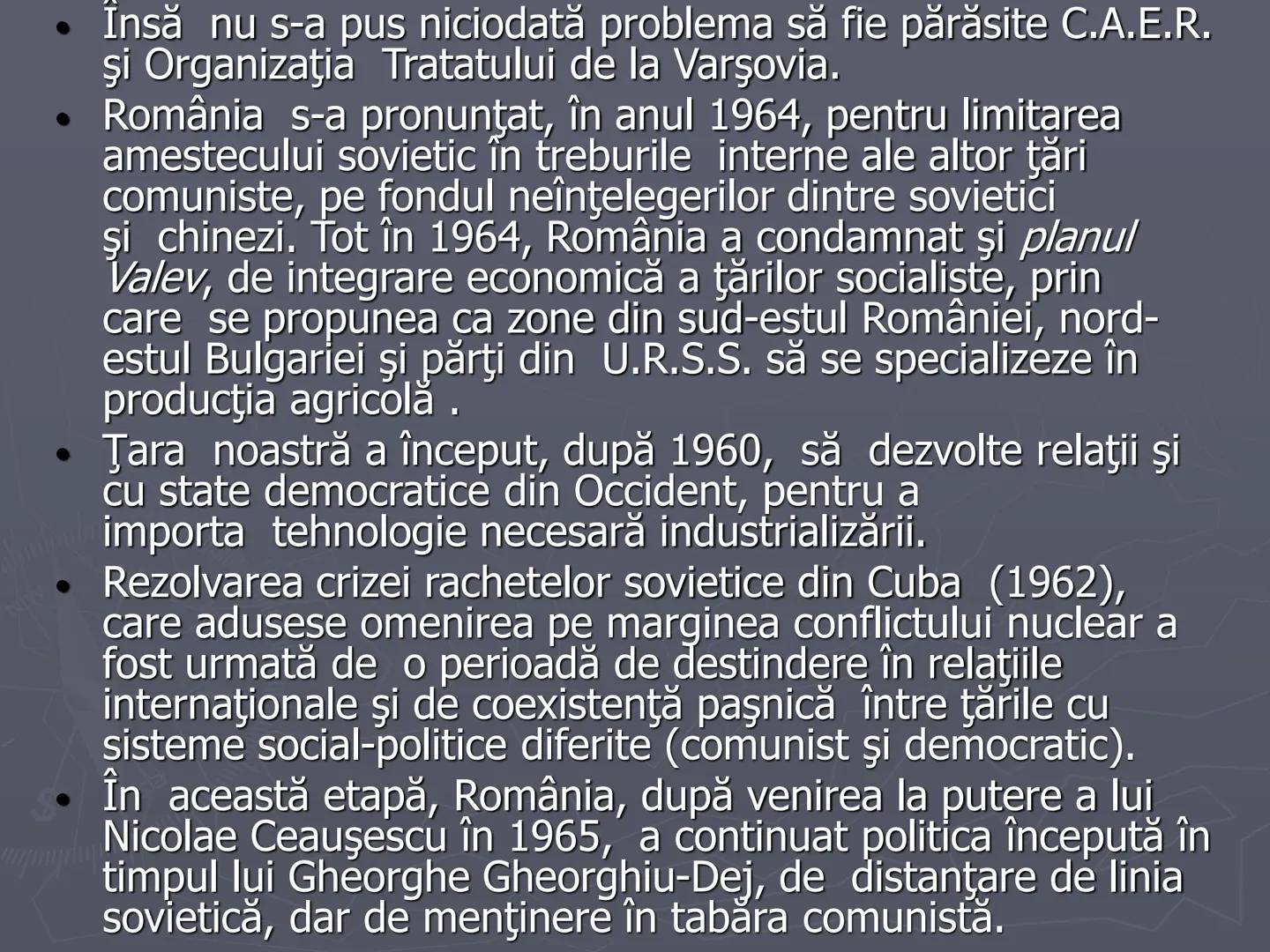# Razboiul
# Rece
1947-1991 Războiul Rece (1947-1991) a fost
o confruntare deschisă, nonmilitară şi
limitată, care s-a dezvoltat
după Al D