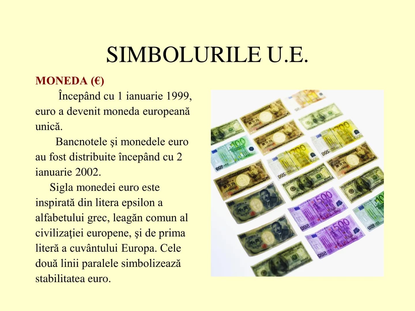 EUROPA CONTEMPORANA:
unitate, diversitate si integrare # EUROPA CONTEMPORANA:
unitate, diversitate si integrare
Fundamentele civilizatiei e