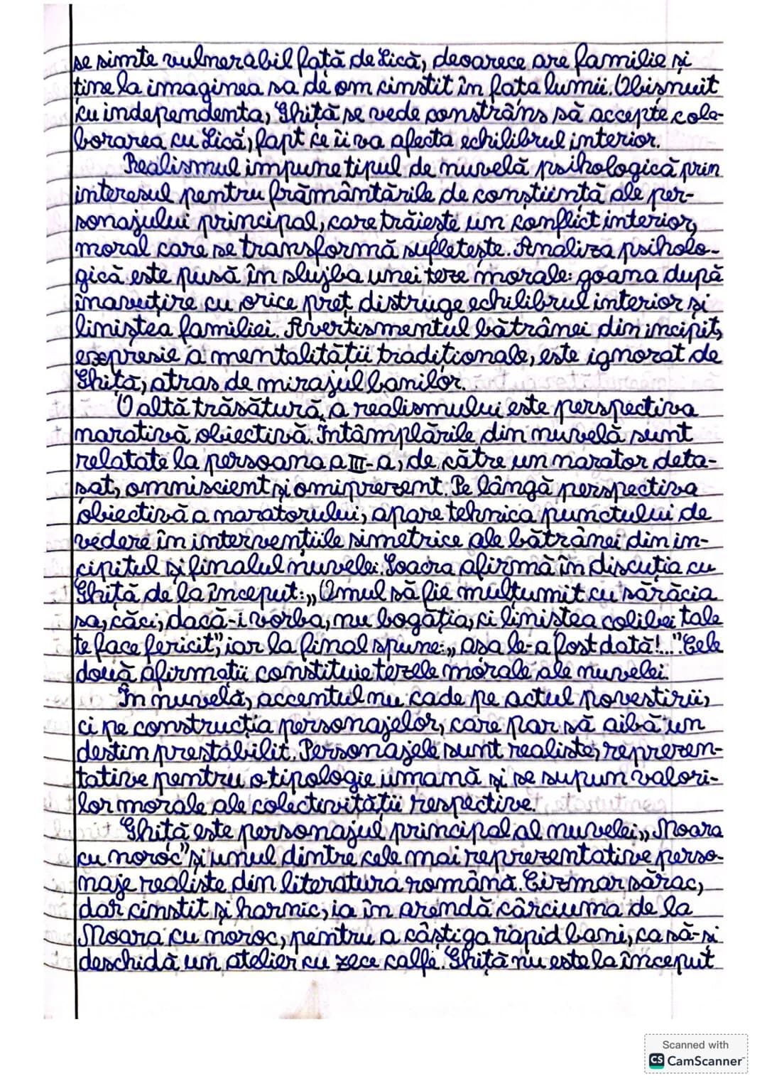 # Moara cu noroc
de Joan Slavici
## Particularitățile nuvelei realist-psihologice
Nuvela este specia genului epic în proză, cu un singur