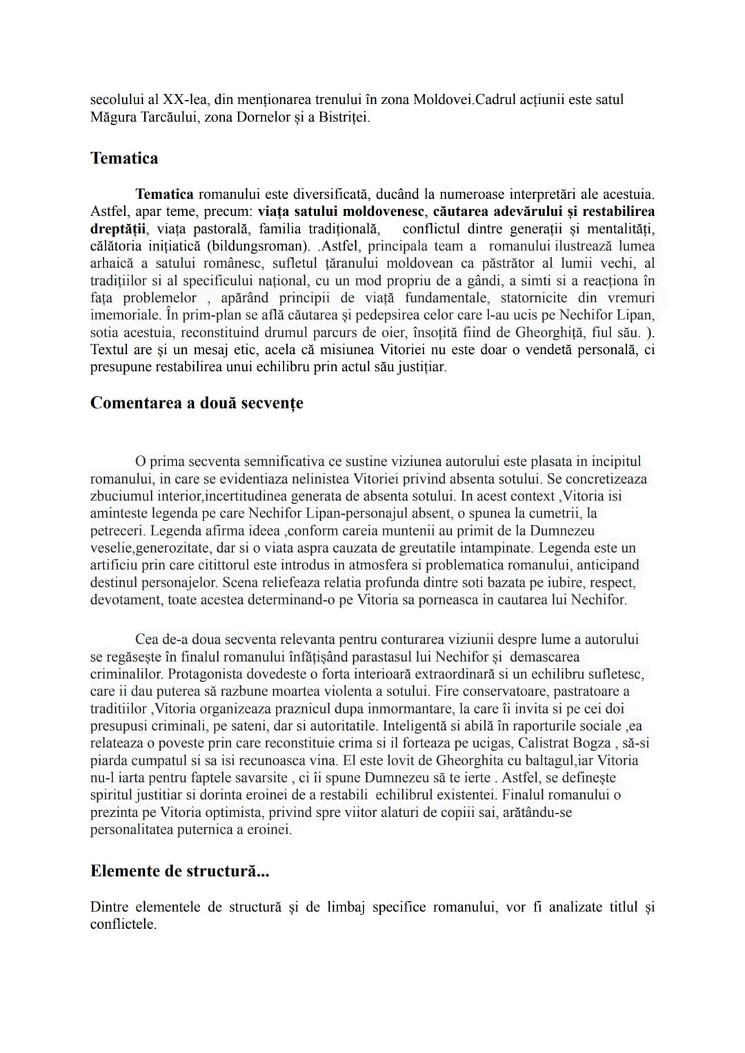 # Baltagul
de Mihail Sadoveanu
roman tradiţional, realist-obiectiv, interbelic
Încadrare în curent, specie...
Romanul Baltagul, apărut î