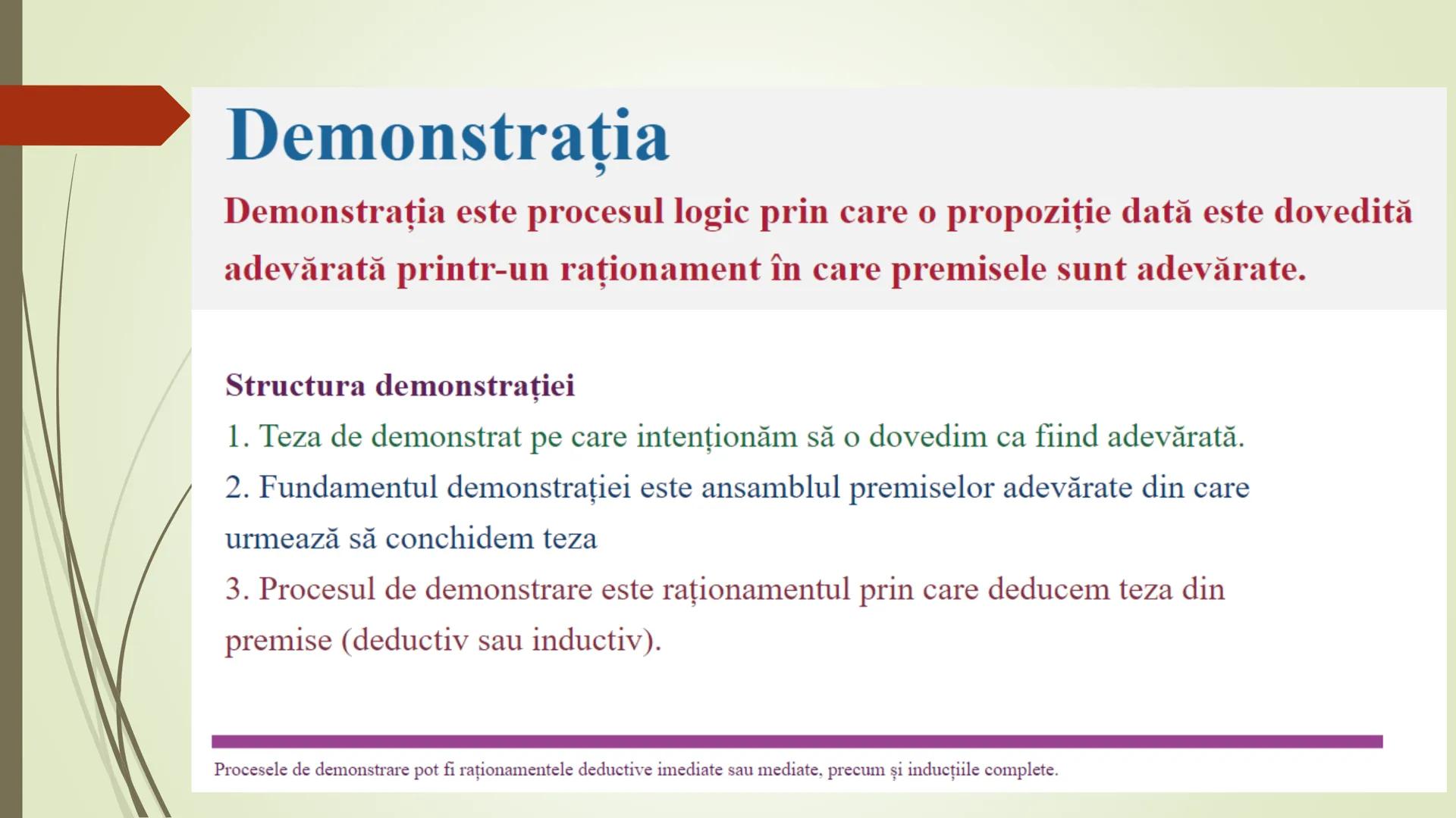 Teorie Logică @ Bacalaureat
Conţinut:
Termeni, Definire, Clasificare, Propoziții categorice, Raționamente (deductive,
inductive), Demonstra