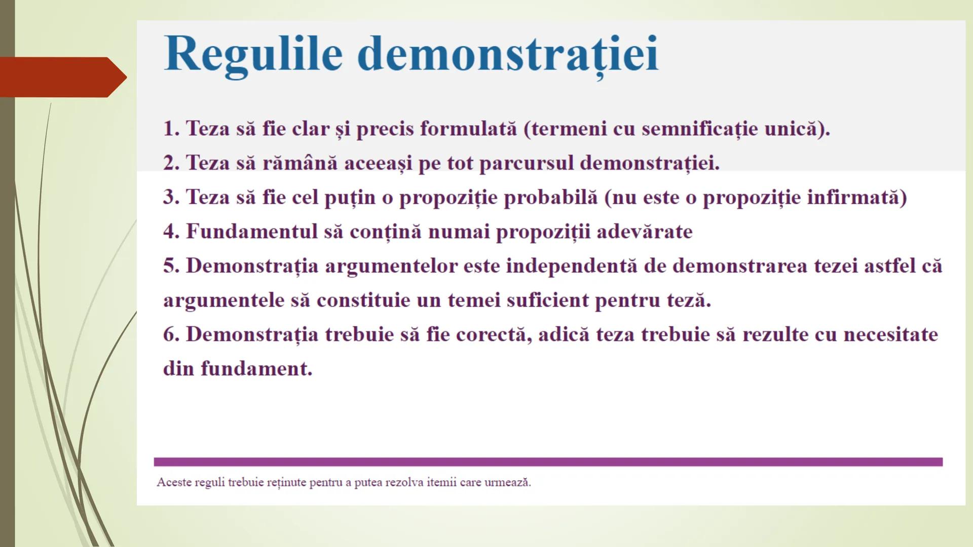 Teorie Logică @ Bacalaureat
Conţinut:
Termeni, Definire, Clasificare, Propoziții categorice, Raționamente (deductive,
inductive), Demonstra