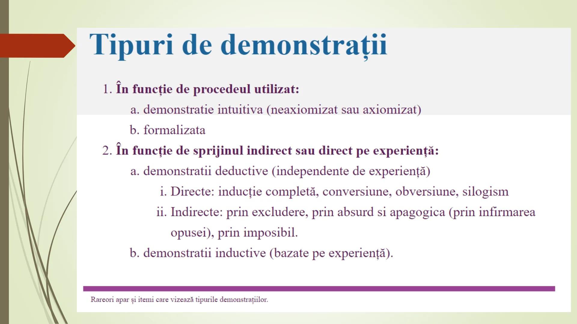 Teorie Logică @ Bacalaureat
Conţinut:
Termeni, Definire, Clasificare, Propoziții categorice, Raționamente (deductive,
inductive), Demonstra