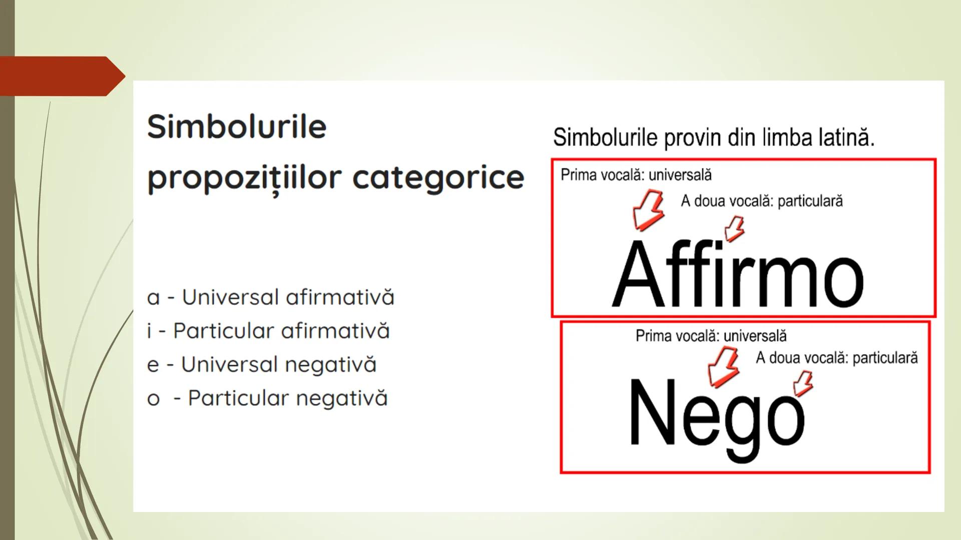 Teorie Logică @ Bacalaureat
Conţinut:
Termeni, Definire, Clasificare, Propoziții categorice, Raționamente (deductive,
inductive), Demonstra