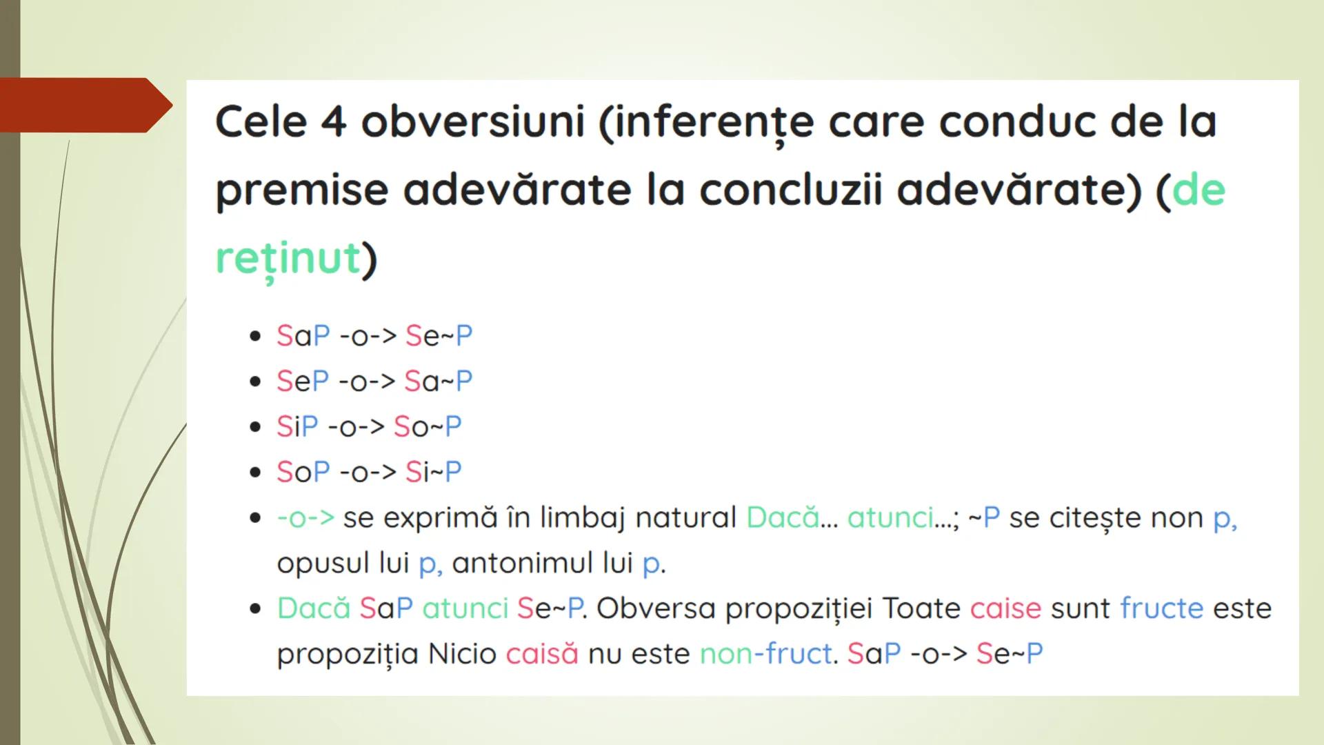 Teorie Logică @ Bacalaureat
Conţinut:
Termeni, Definire, Clasificare, Propoziții categorice, Raționamente (deductive,
inductive), Demonstra
