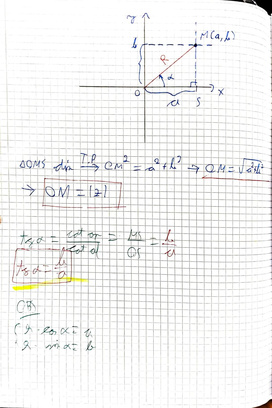# Numere complexe
⑦ Forma algebrica a unui nr. complex
$z = a + ib$, unde $a, b \in \mathbb{R}$, $i$ = unitate imaginara
$(i^2 = -1)$
No