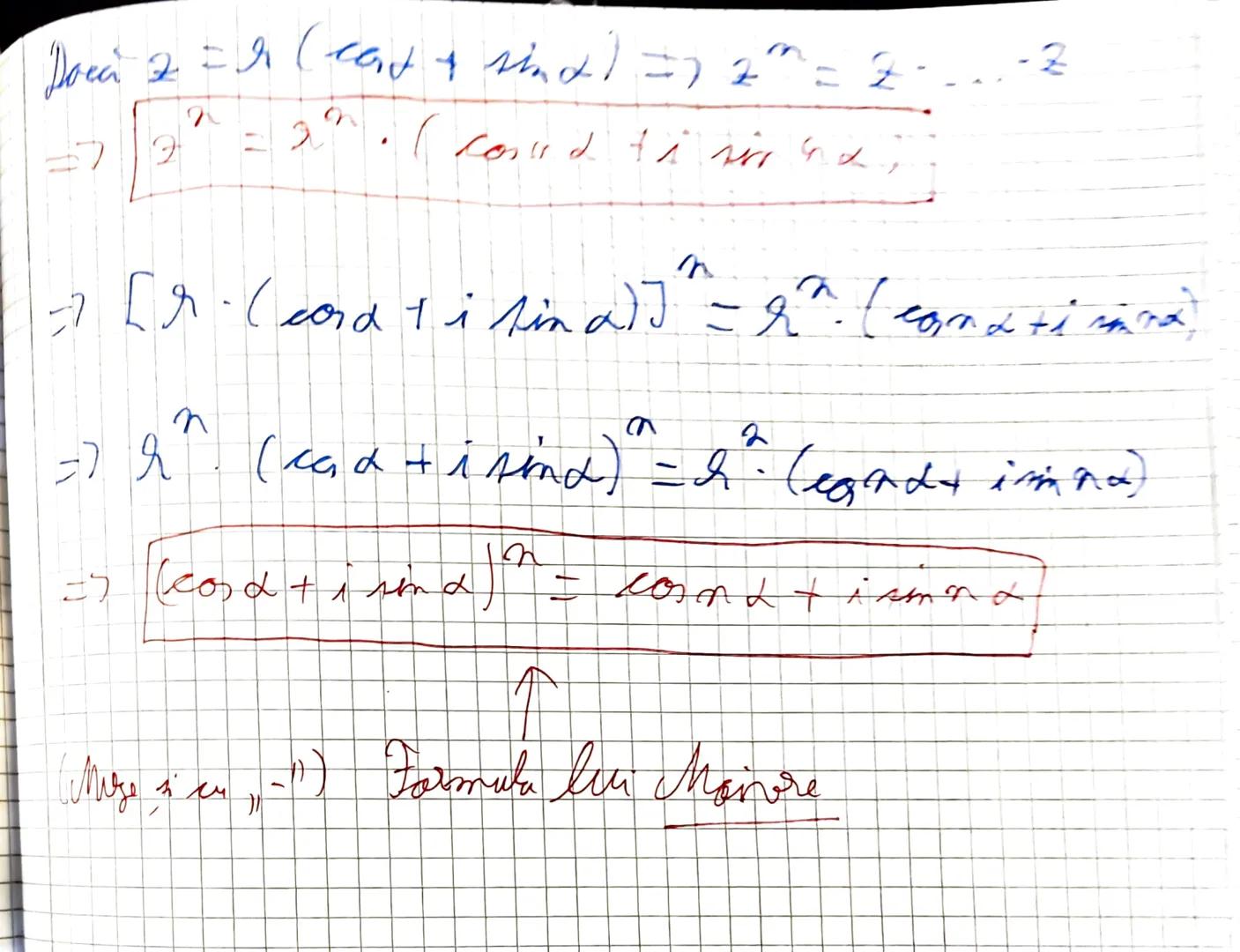 # Numere complexe
⑦ Forma algebrica a unui nr. complex
$z = a + ib$, unde $a, b \in \mathbb{R}$, $i$ = unitate imaginara
$(i^2 = -1)$
No