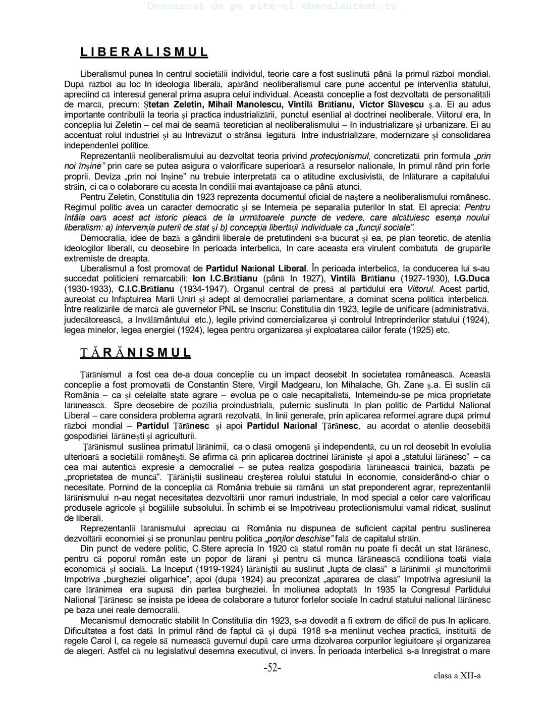 Descarcat de pe site-ul ebacalaureat.ro
Istorie
Sinteze
Bacalaureat
clasa a XII-a
(Descarcat de pe site-ul ebacalaureat.ro)
CUPRINS
Capitolu