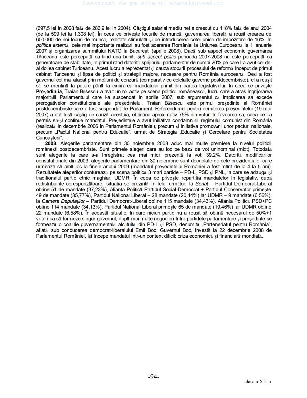 Descarcat de pe site-ul ebacalaureat.ro
Istorie
Sinteze
Bacalaureat
clasa a XII-a
(Descarcat de pe site-ul ebacalaureat.ro)
CUPRINS
Capitolu