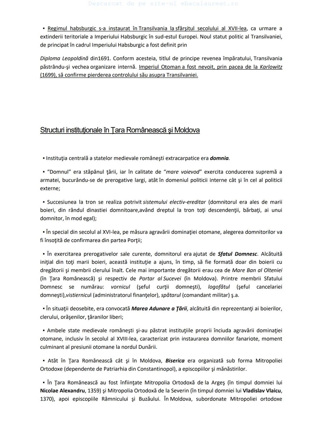 Descarcat de pe site-ul ebacalaureat.ro
Istorie
Sinteze
Bacalaureat
clasa a XII-a
(Descarcat de pe site-ul ebacalaureat.ro)
CUPRINS
Capitolu