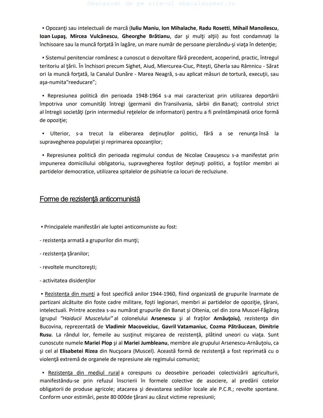 Descarcat de pe site-ul ebacalaureat.ro
Istorie
Sinteze
Bacalaureat
clasa a XII-a
(Descarcat de pe site-ul ebacalaureat.ro)
CUPRINS
Capitolu