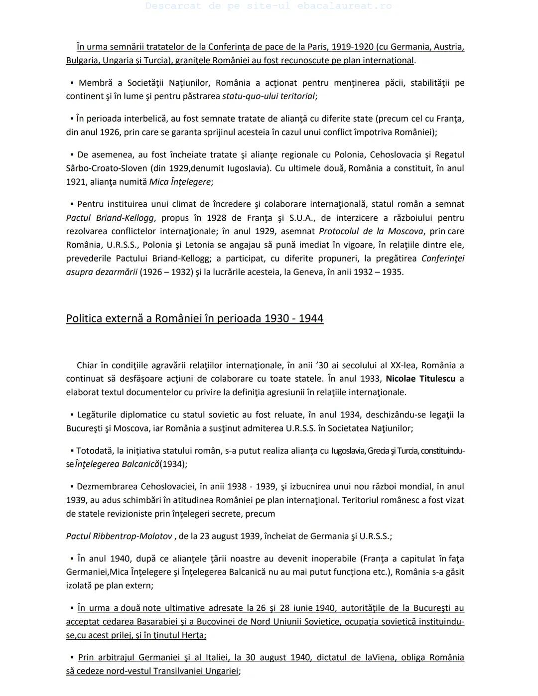 Descarcat de pe site-ul ebacalaureat.ro
Istorie
Sinteze
Bacalaureat
clasa a XII-a
(Descarcat de pe site-ul ebacalaureat.ro)
CUPRINS
Capitolu