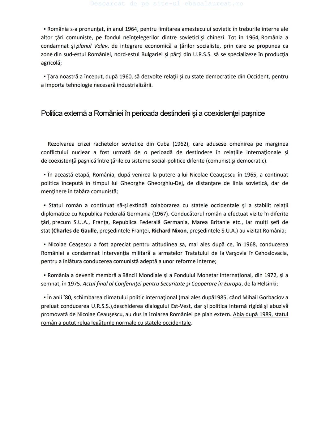 Descarcat de pe site-ul ebacalaureat.ro
Istorie
Sinteze
Bacalaureat
clasa a XII-a
(Descarcat de pe site-ul ebacalaureat.ro)
CUPRINS
Capitolu