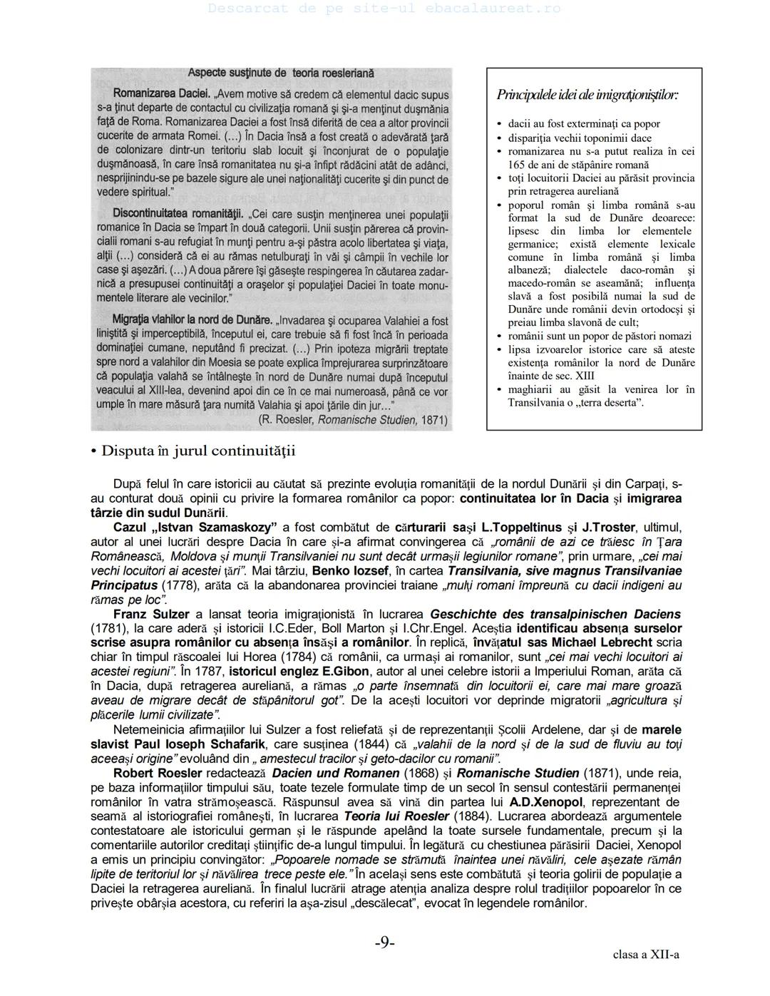 Descarcat de pe site-ul ebacalaureat.ro
Istorie
Sinteze
Bacalaureat
clasa a XII-a
(Descarcat de pe site-ul ebacalaureat.ro)
CUPRINS
Capitolu