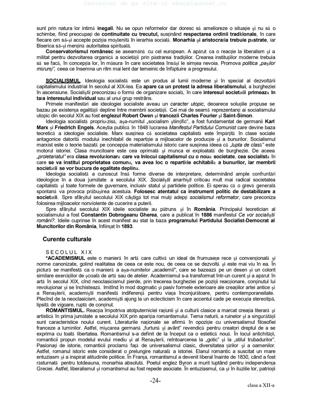 Descarcat de pe site-ul ebacalaureat.ro
Istorie
Sinteze
Bacalaureat
clasa a XII-a
(Descarcat de pe site-ul ebacalaureat.ro)
CUPRINS
Capitolu