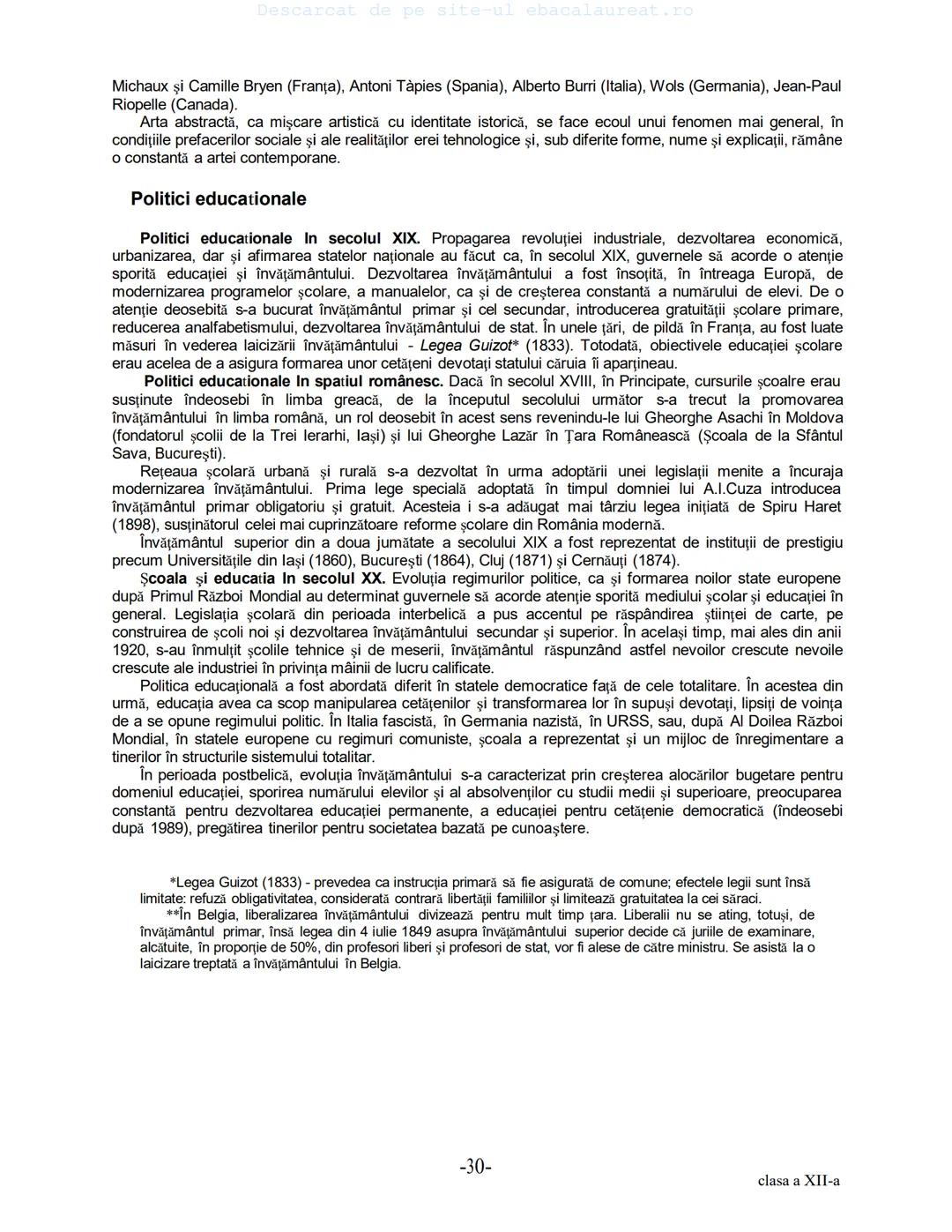 Descarcat de pe site-ul ebacalaureat.ro
Istorie
Sinteze
Bacalaureat
clasa a XII-a
(Descarcat de pe site-ul ebacalaureat.ro)
CUPRINS
Capitolu