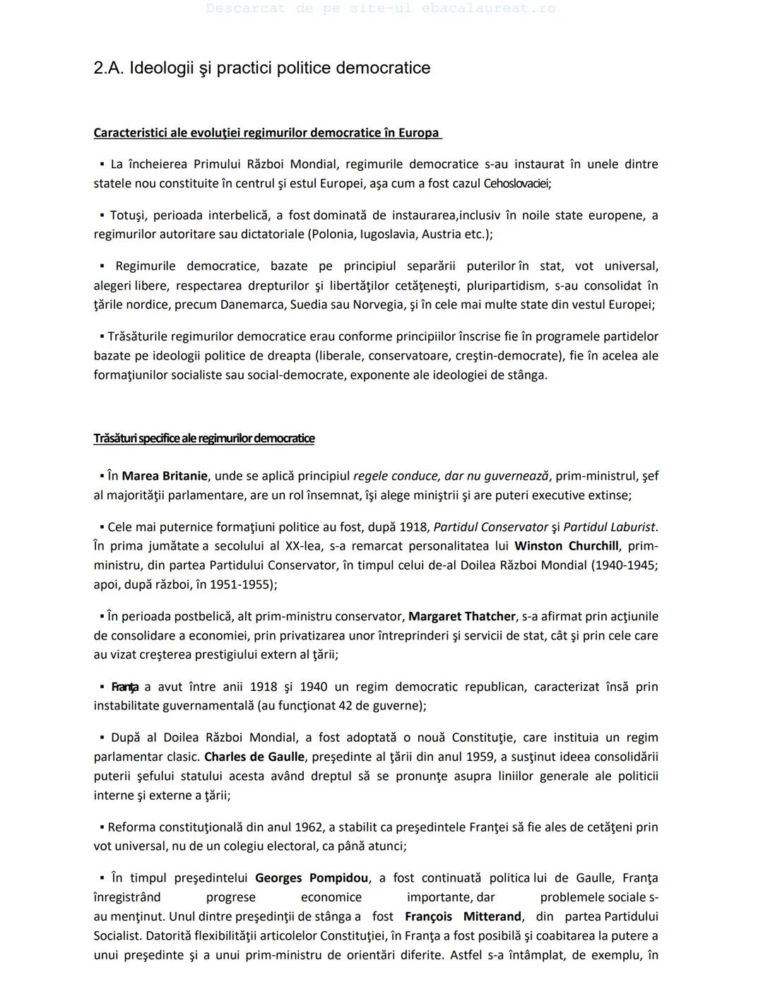 Descarcat de pe site-ul ebacalaureat.ro
Istorie
Sinteze
Bacalaureat
clasa a XII-a
(Descarcat de pe site-ul ebacalaureat.ro)
CUPRINS
Capitolu