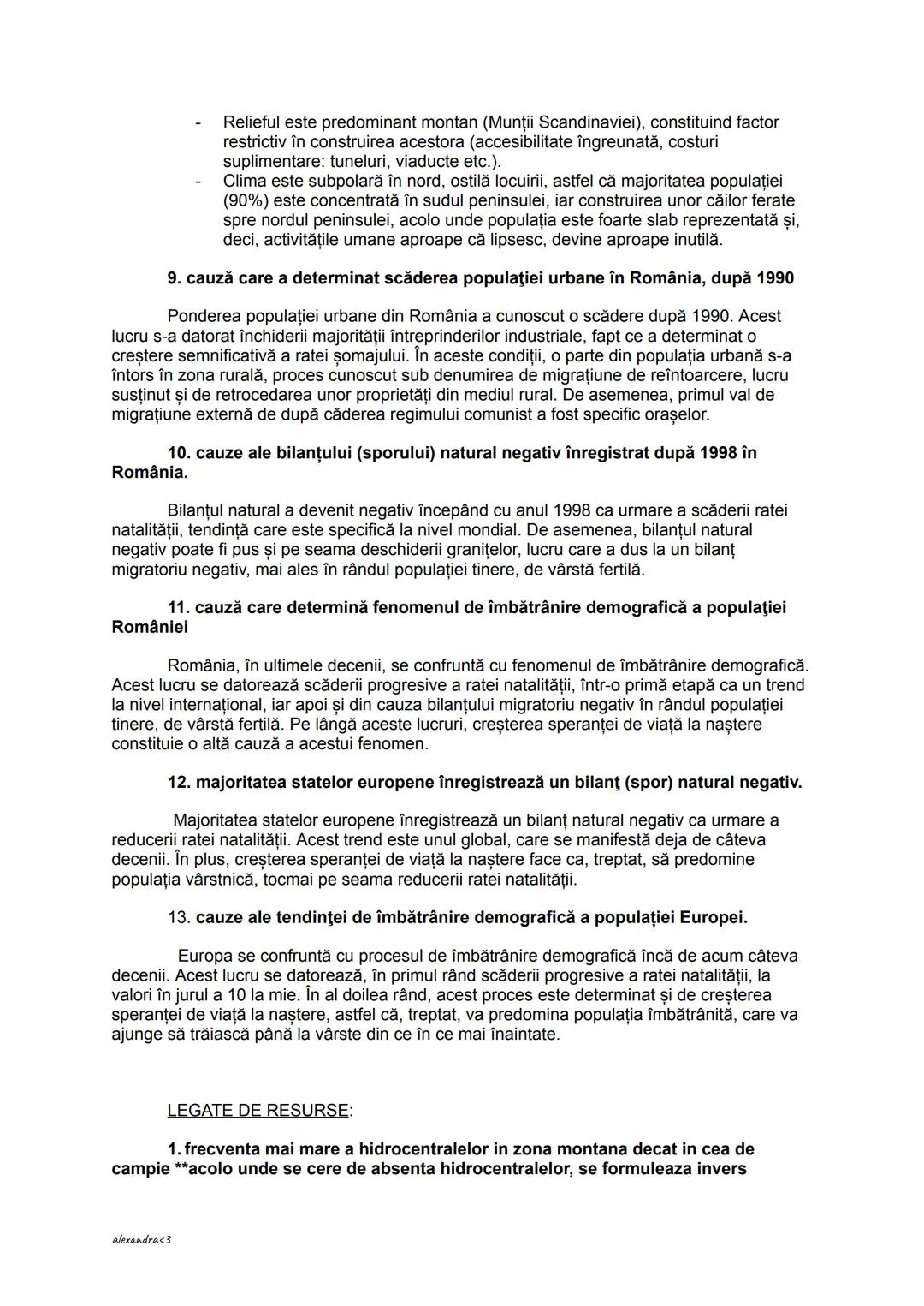 # Factori/cauze/efecte/consecinte - SUBIECTUL E
# LEGATE DE CLIMA:
1. variatia climei/temperaturii medii anuale etc
Un factor important c