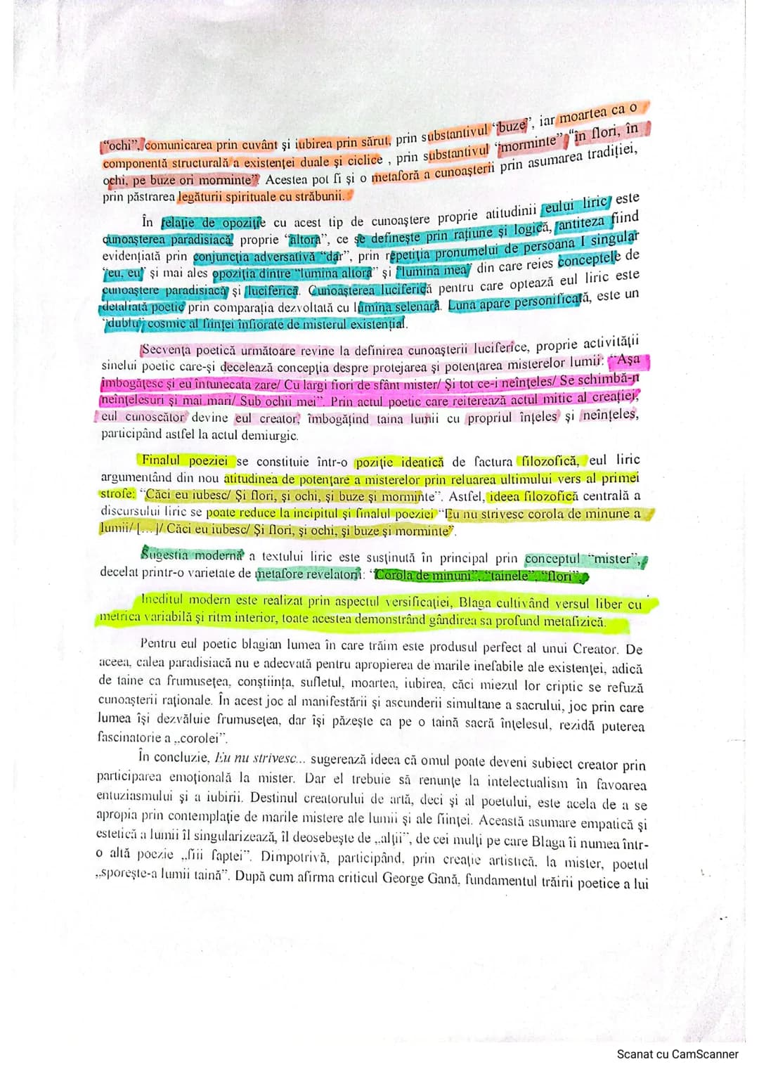 # En nu strivesc corola de minuni a lumii
de Lucian Blaga
Lucian Blaga, poetul-filozof, "aplecat peste întrebările lumii", voce singulară