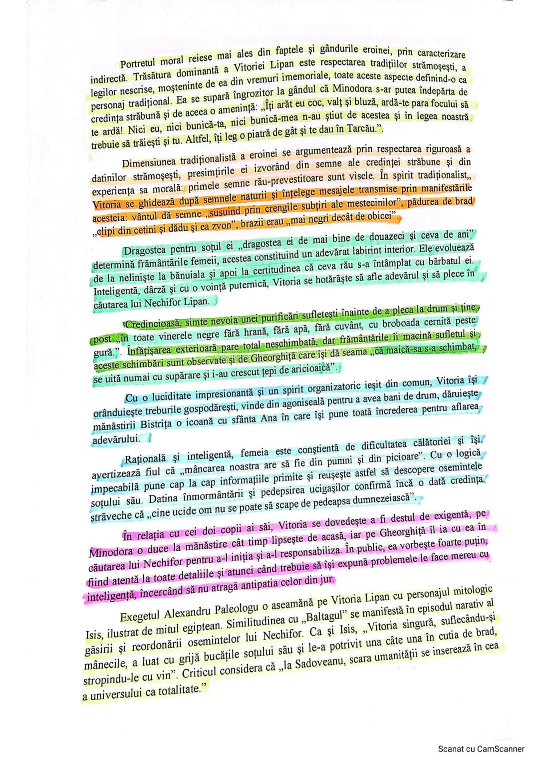 # Caracterizarea Vitoriei Lipan?
Mihail Sadoveanu, „Ceahlaul literaturii române", cum l-a numit Geo Bogza, Ştefan
bel-Mare-al literaturii r
