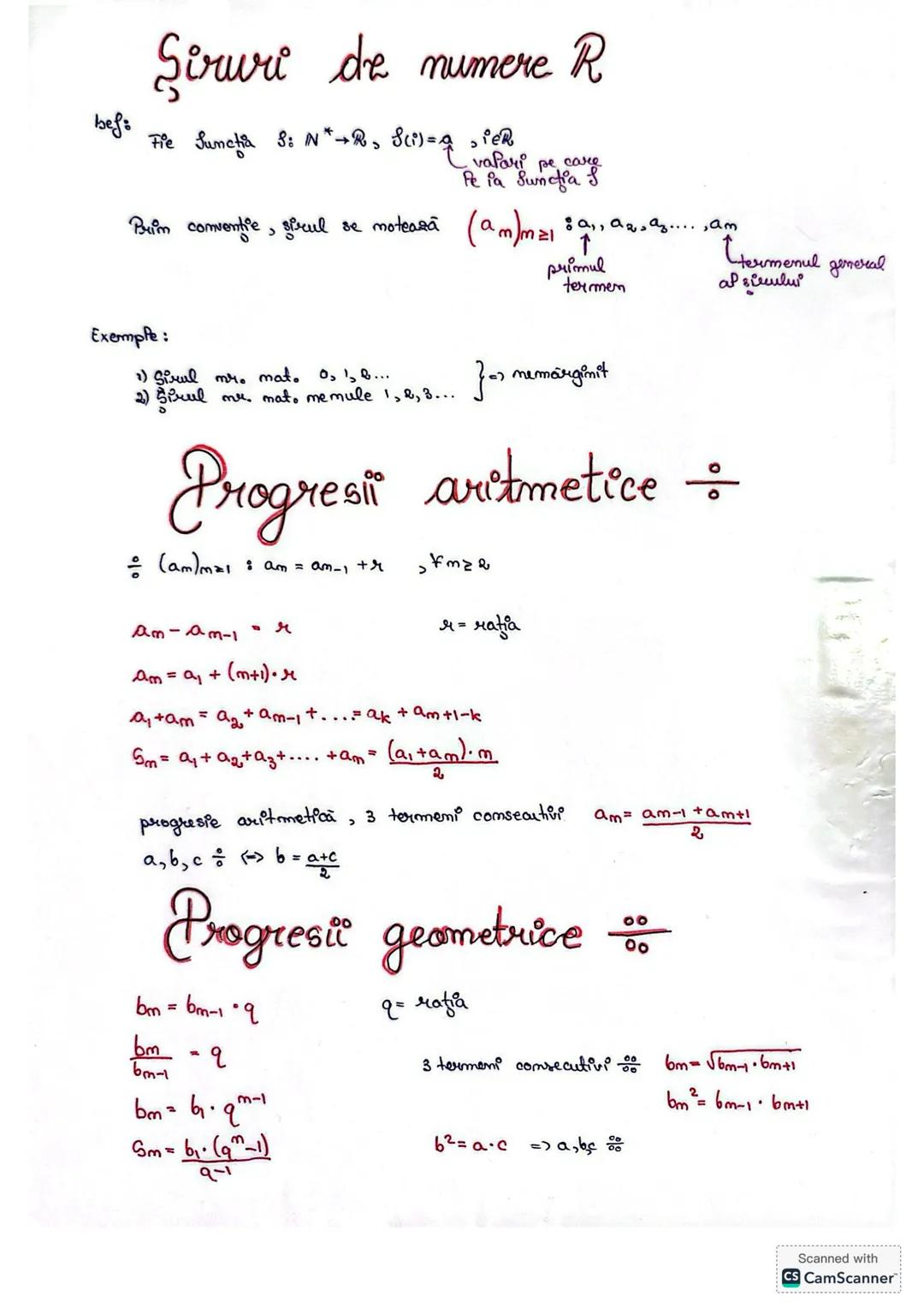 # Siruri de numere R
\(\text{def}\)\text{ Fie functia } S: N \to R, S(i) = a_i \text{ , } \forall i \in R
\text{ }\left\{ \begin{array}{l}