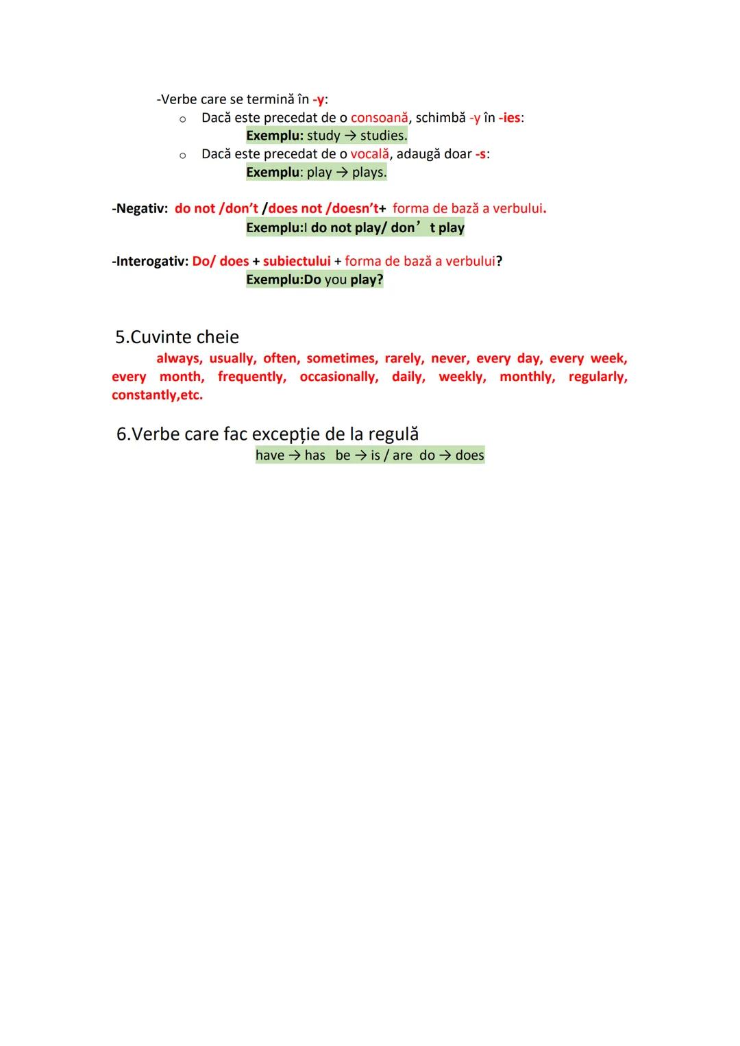 # 6 Prezentul Simplu { PresentSimple}
1. Definitia Prezentului Simplu
Prezentul simplu este un timp verbal folosit pentru a exprima acţiun