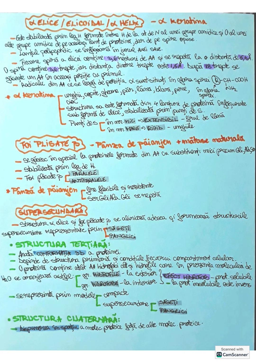 # AMINOACİZİ ŞI PROTEINE
• Aminoacizii sunt compuşi DIFUNCTIONALI (cu suncţiumi HixTE) core confim atât grupa
amsime Ente) cât şi grupa car