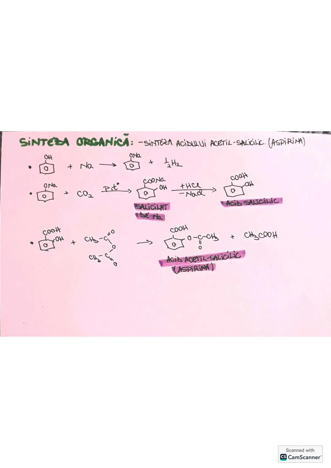 # FENOLI → Ar-OH.
-Sunt compuși hidroxilici, ce conțin grupa -OH legată de un atom
de C hibridizat $Sp^2$ dintr-un nucleu aromatic.
# CLASIF