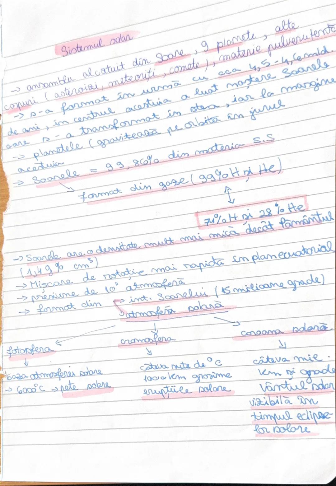 Planetele Sistemului Solar
Mercur cea mai mică si mai apropiata de soare
nu are atmosfera
nu are sateliti
are densitatea apropiată de cea