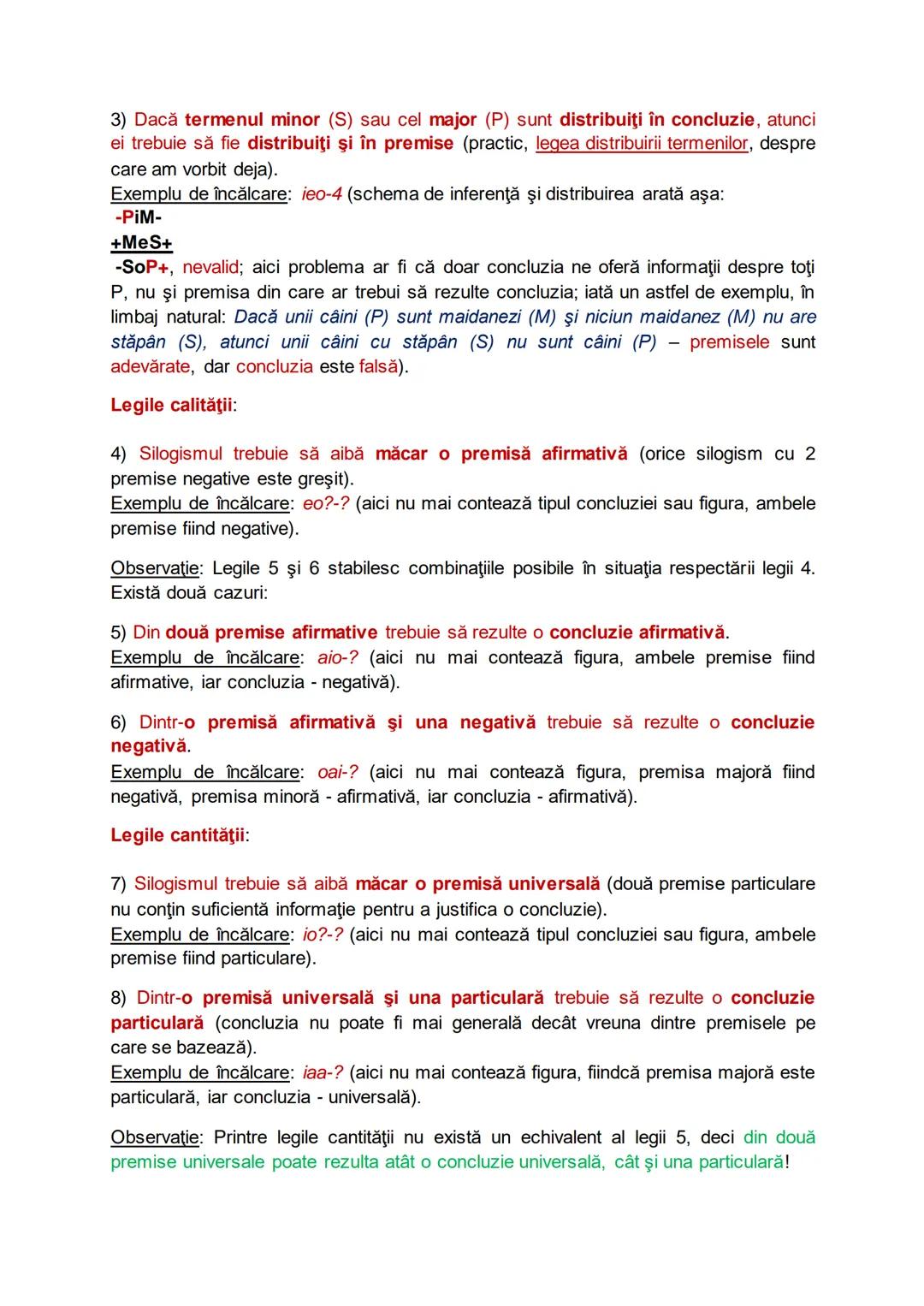 # Cap. V: INFERENȚE DEDUCTIVE MEDIATE CU PROPOZIŢII
CATEGORICE (SILOGISMUL)
Definitie: Este un raţionament mediat cu propoziţii categorice