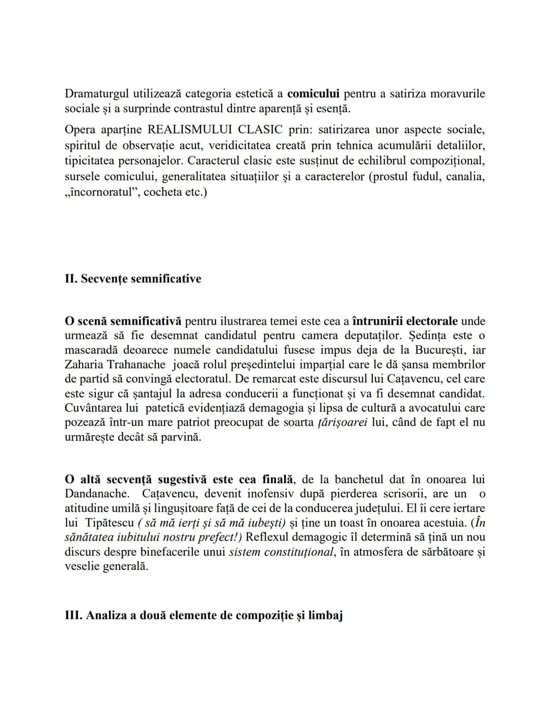 # O scrisoare pierduta - I.L. Caragiale
Autor
Ion Luca Caragiale este unul dintre marii clasici ai literaturii române. În creația lui
se d
