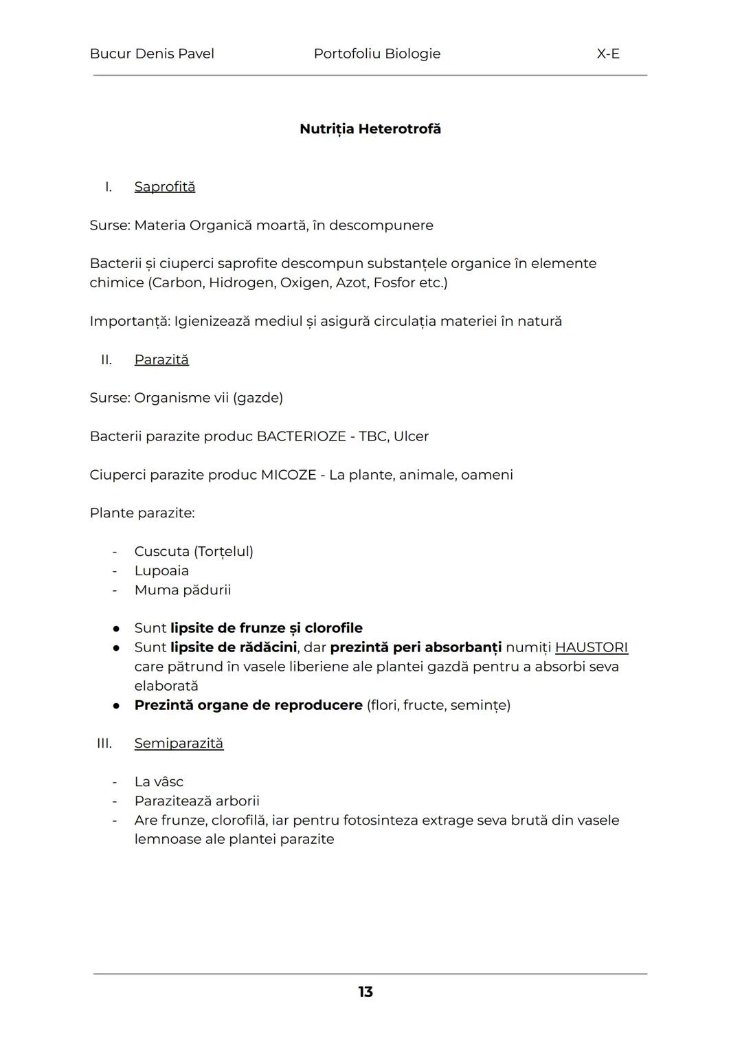 --- OCR Start ---
Bucur Denis Pavel
Portofoliu Biologie
X-E
TESUTURILE
Grupări de celule cu aceeaşi alcătuire și același rol
1.
Tesuturile v