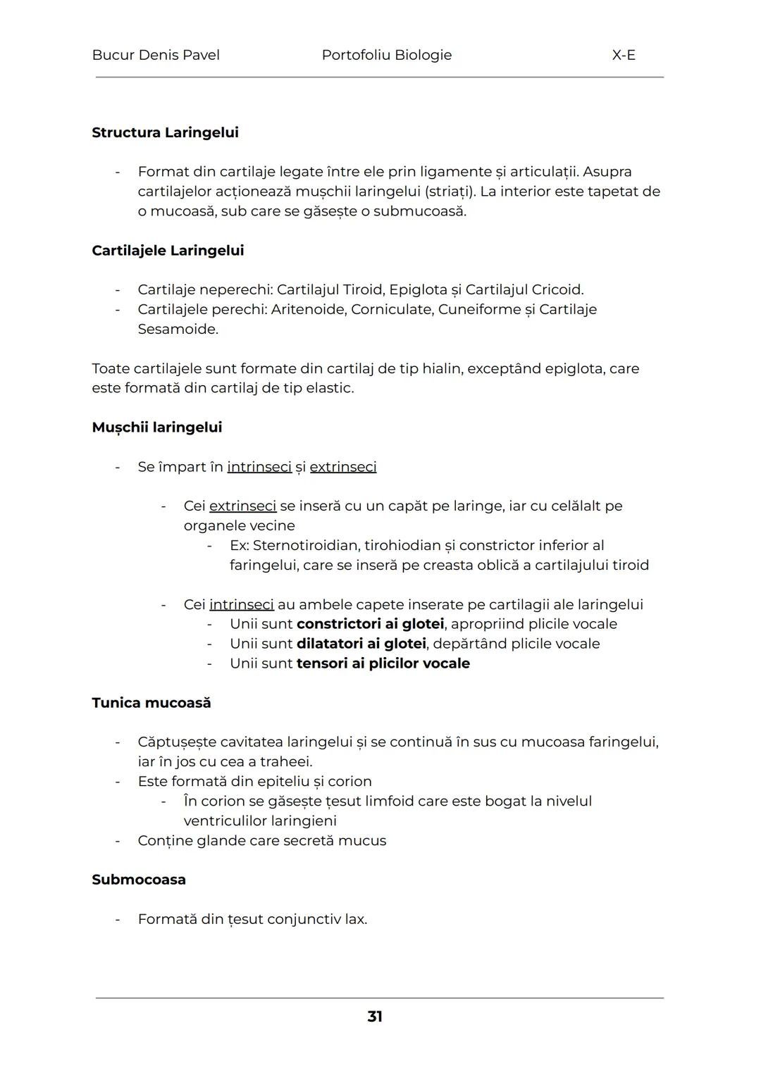 --- OCR Start ---
Bucur Denis Pavel
Portofoliu Biologie
X-E
TESUTURILE
Grupări de celule cu aceeaşi alcătuire și același rol
1.
Tesuturile v