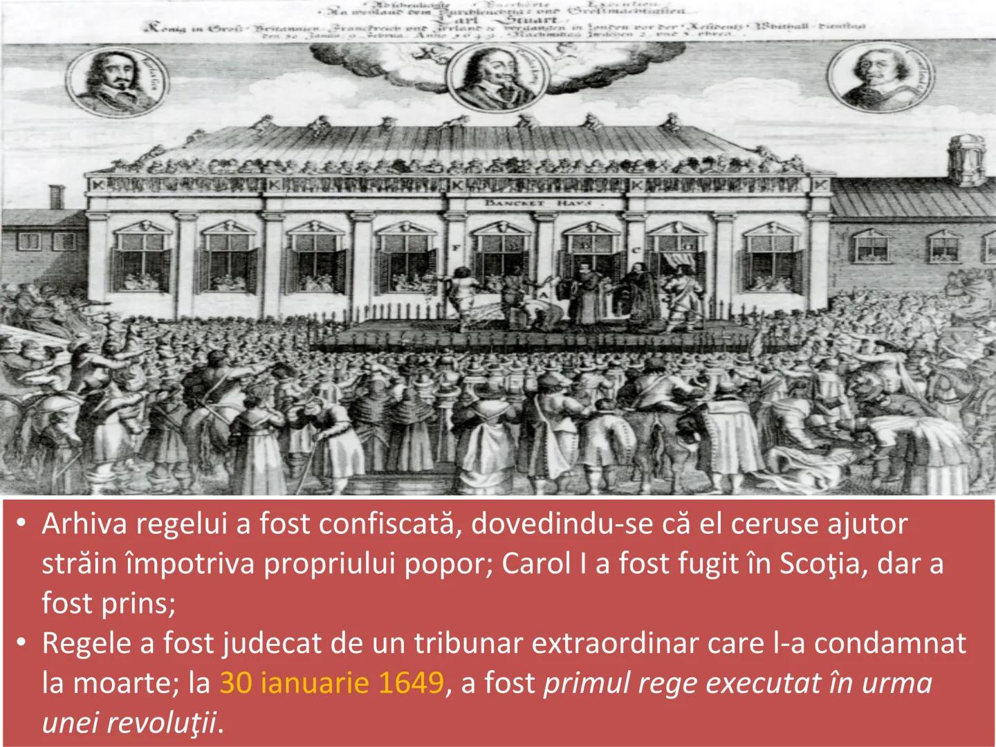 # Revoluția glorioasă
ROTE
LIBER # Elisabeta I
(1558-1603)
# lacob I Stuart
(1603-1625)
• În 1603, la moartea reginei Elisabeta I, tronul