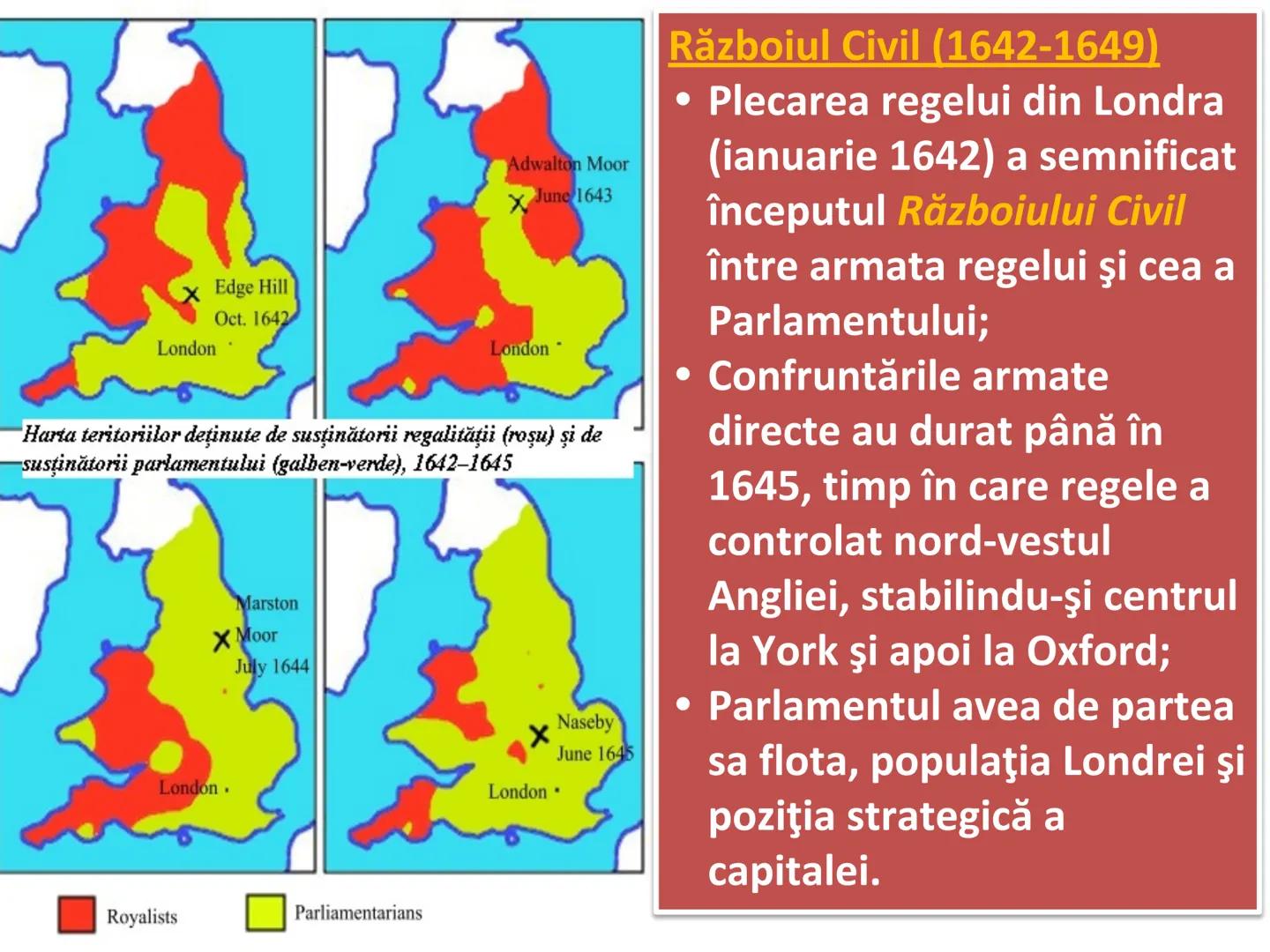 # Revoluția glorioasă
ROTE
LIBER # Elisabeta I
(1558-1603)
# lacob I Stuart
(1603-1625)
• În 1603, la moartea reginei Elisabeta I, tronul