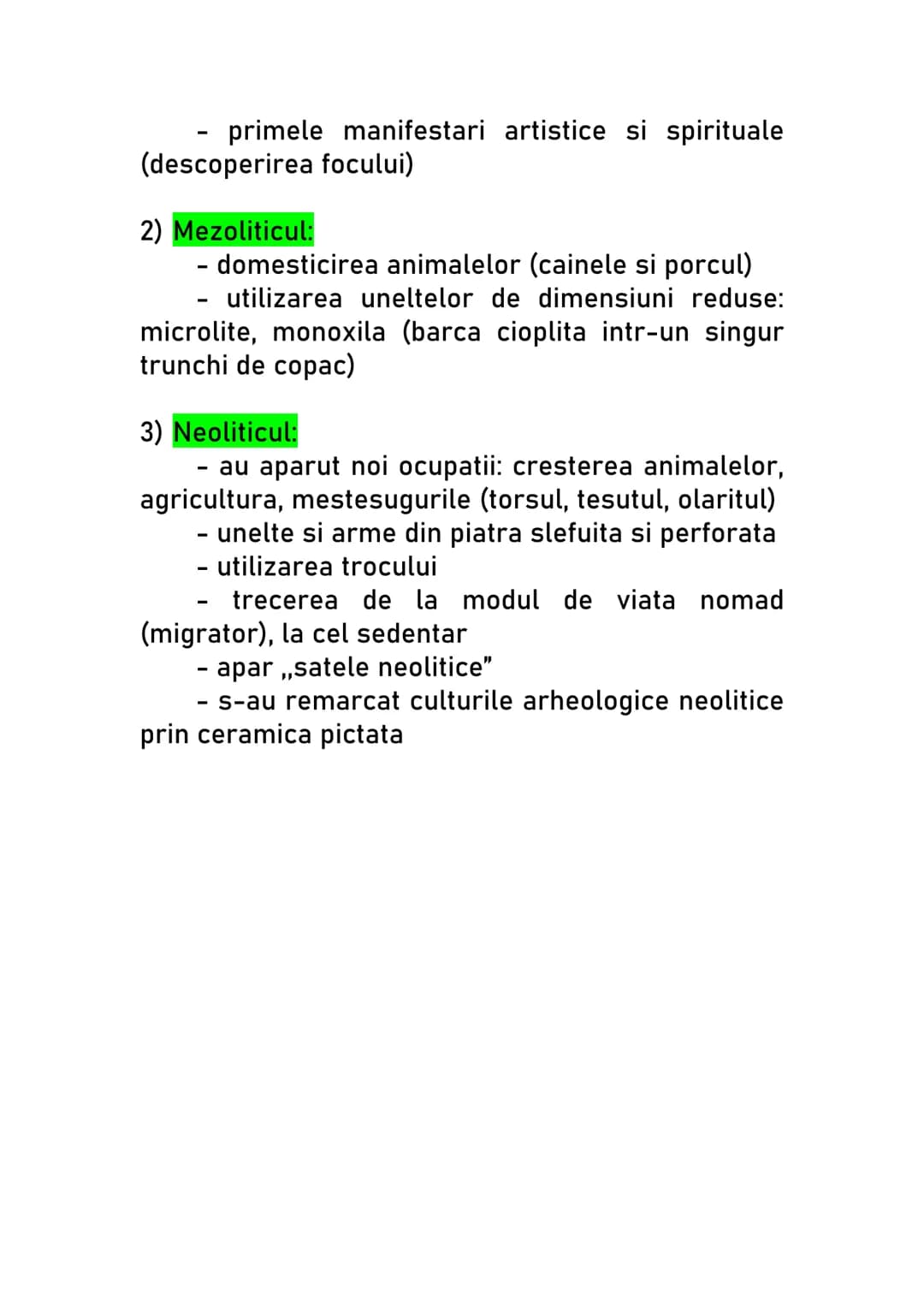# Preistoria
Preistoria reprezinta cea mai veche si mai
indelungata perioada istorica. Ea a inceput cu
aproximativ 1.200.000 ani i.H. si a